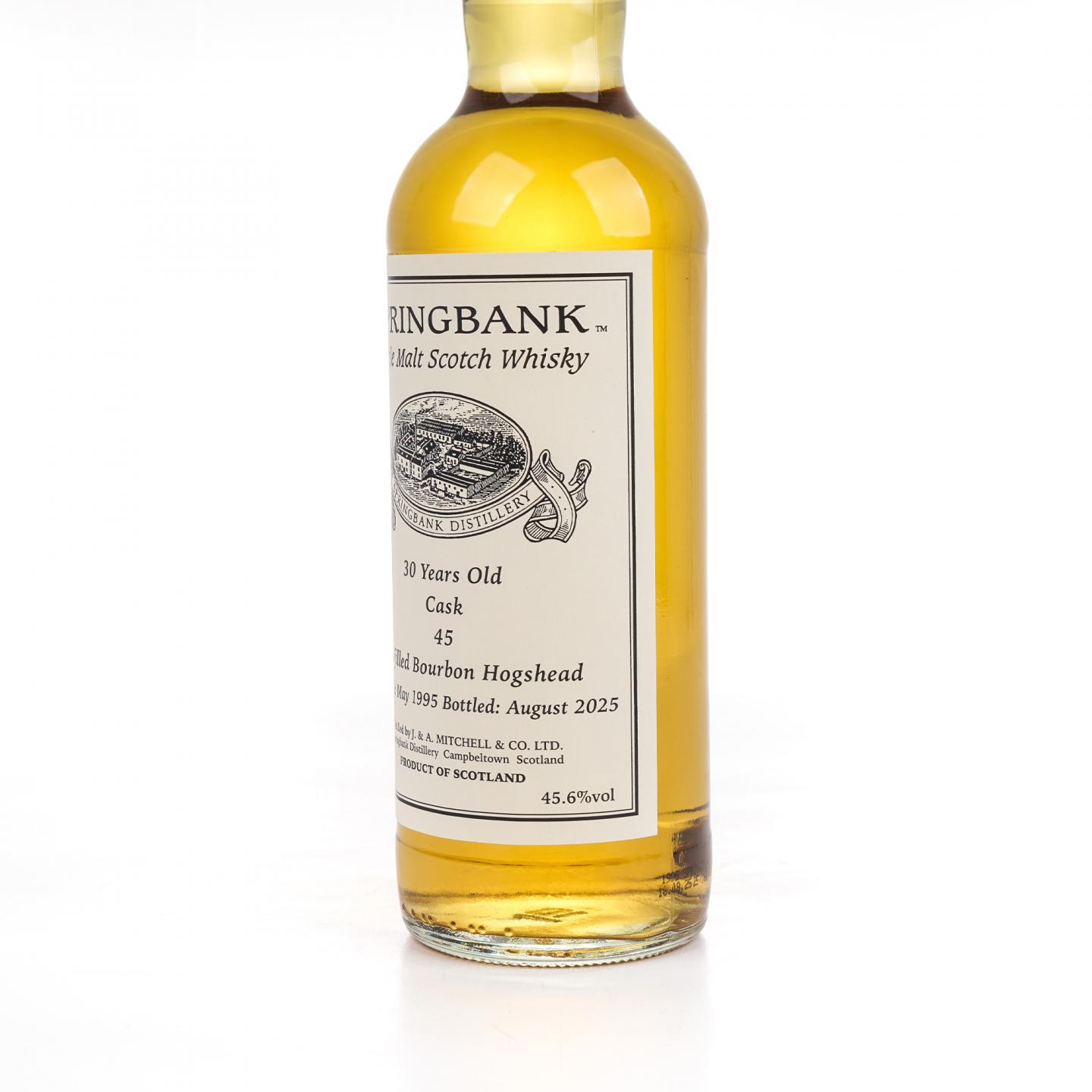 Springbank 云顶 30年 1995-2025 私人桶#45