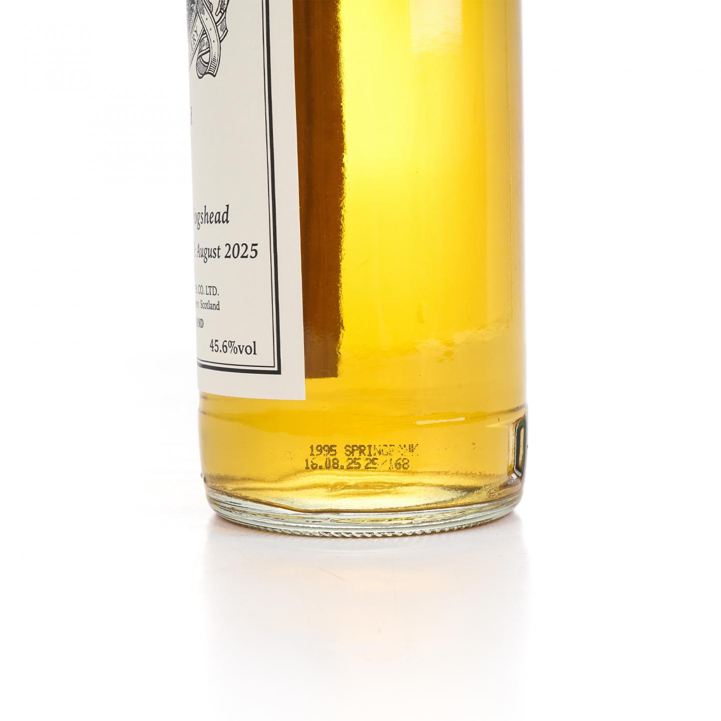 Springbank 云顶 30年 1995-2025 私人桶#45