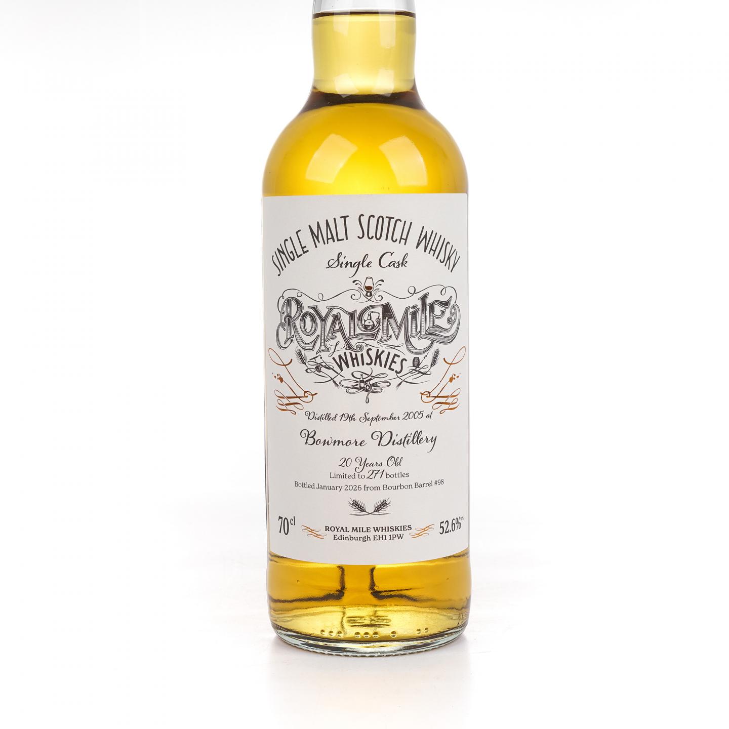 波摩 20年 2005-2026 单桶#98 Royal Mile Whiskies