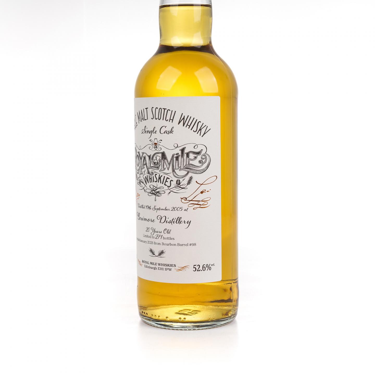 波摩 20年 2005-2026 单桶#98 Royal Mile Whiskies