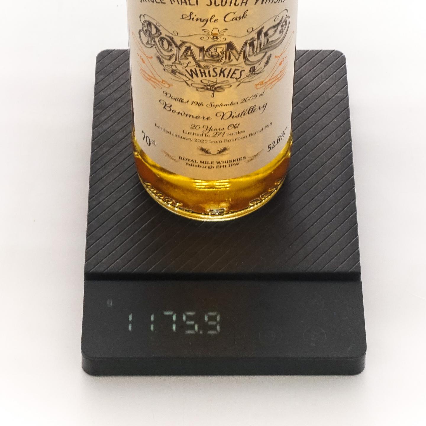 波摩 20年 2005-2026 单桶#98 Royal Mile Whiskies