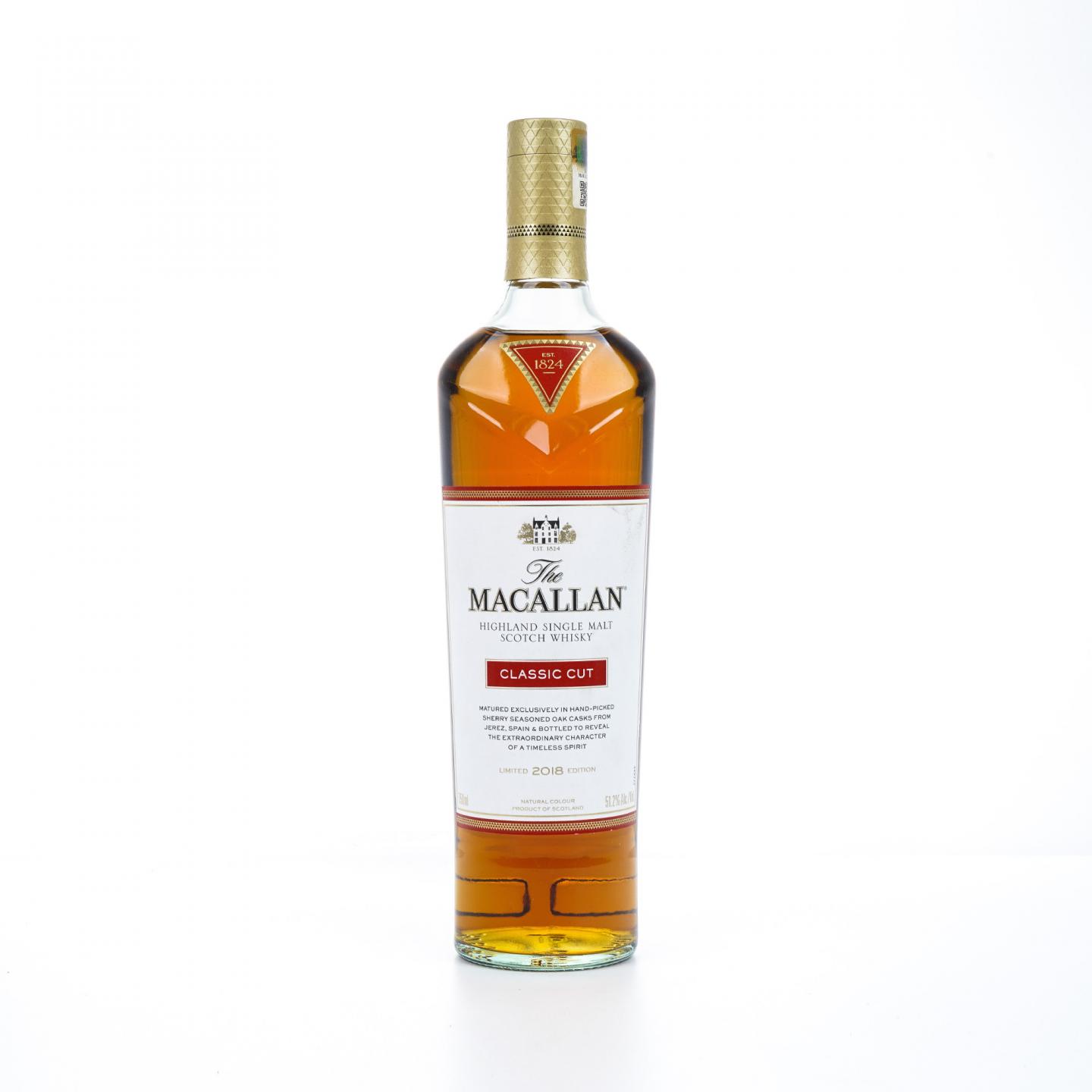 【附X光图】Macallan 麦卡伦 Classic Cut 2018 精粹 750ml