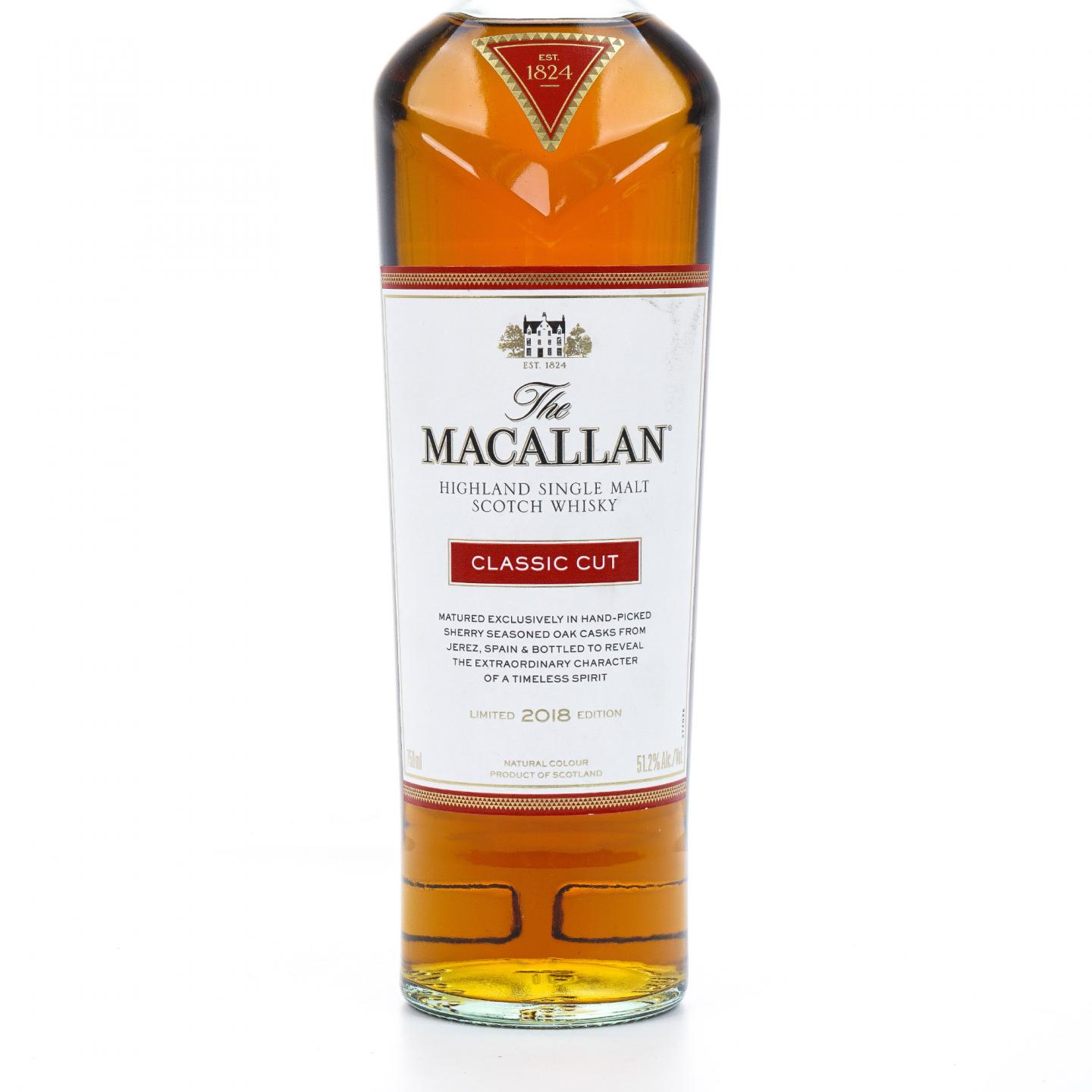 【附X光图】Macallan 麦卡伦 Classic Cut 2018 精粹 750ml