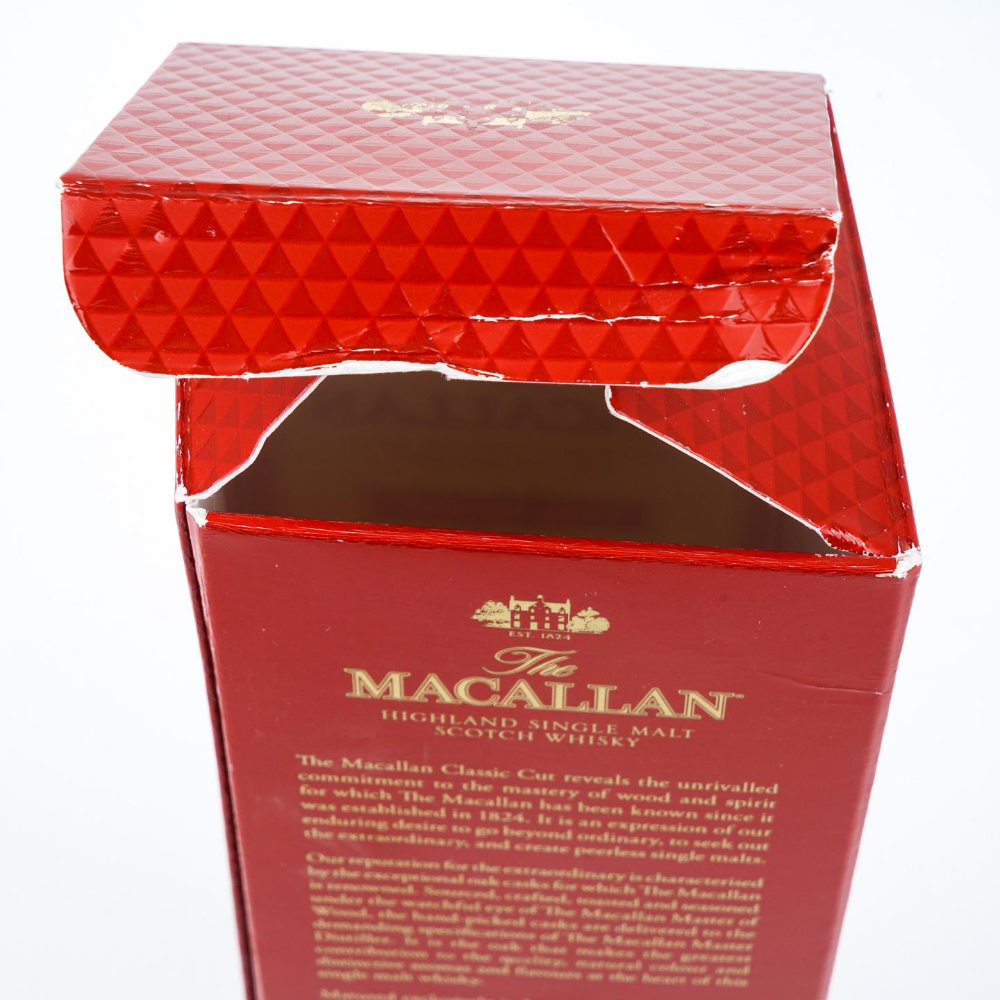 【附X光图】Macallan 麦卡伦 Classic Cut 2018 精粹 750ml