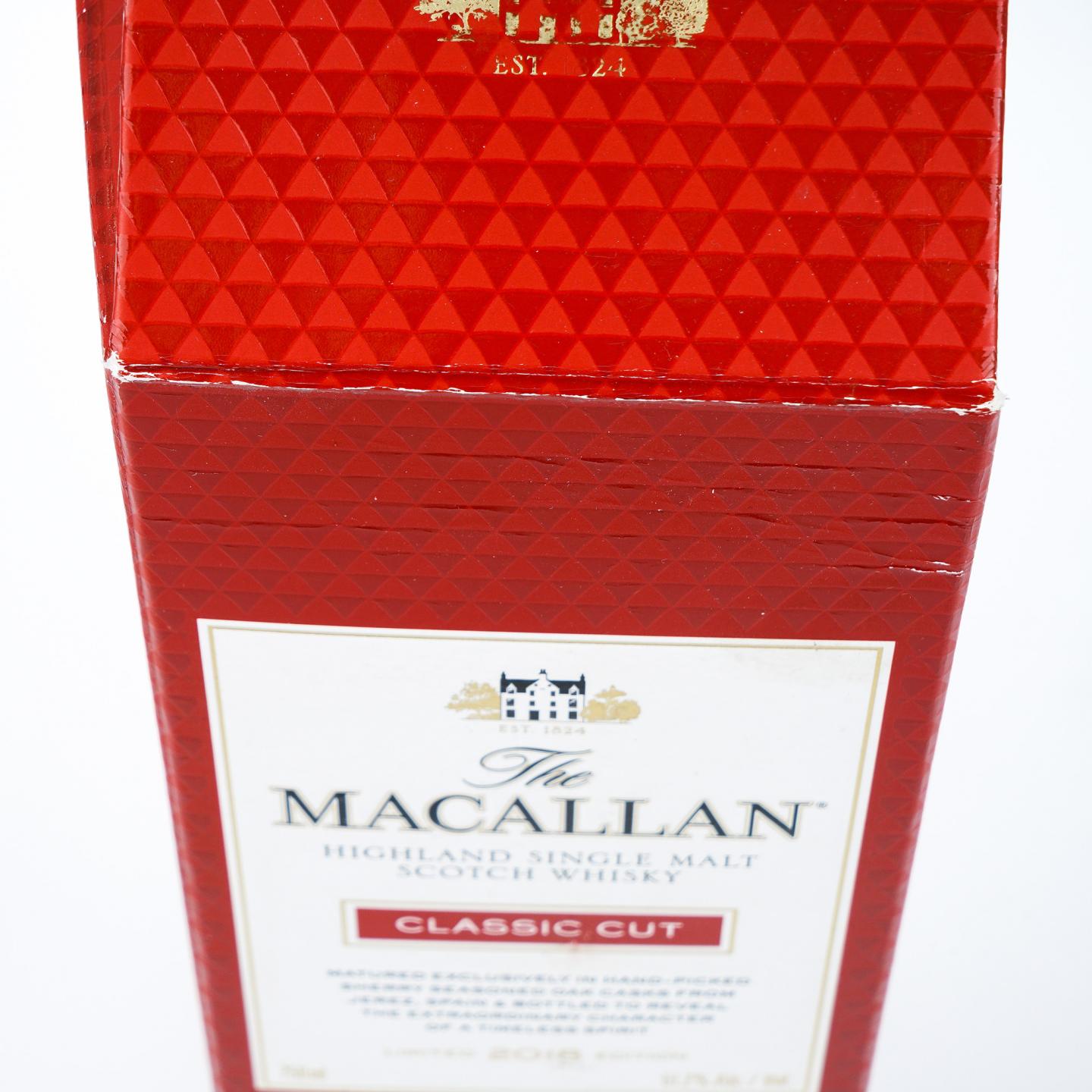 【附X光图】Macallan 麦卡伦 Classic Cut 2018 精粹 750ml