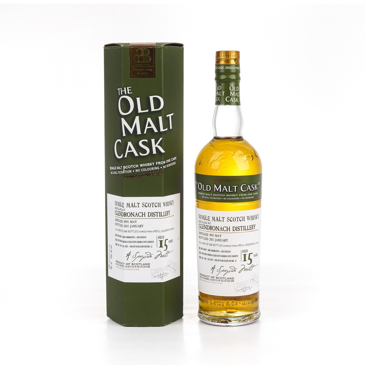 Glendronach 格兰多纳 15年 1995-2011 DL Old Malt Cask