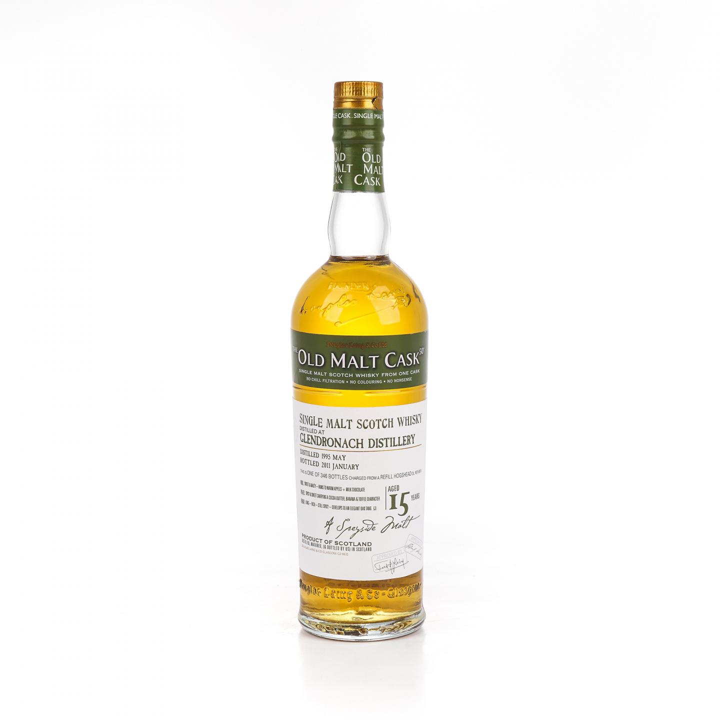 Glendronach 格兰多纳 15年 1995-2011 DL Old Malt Cask