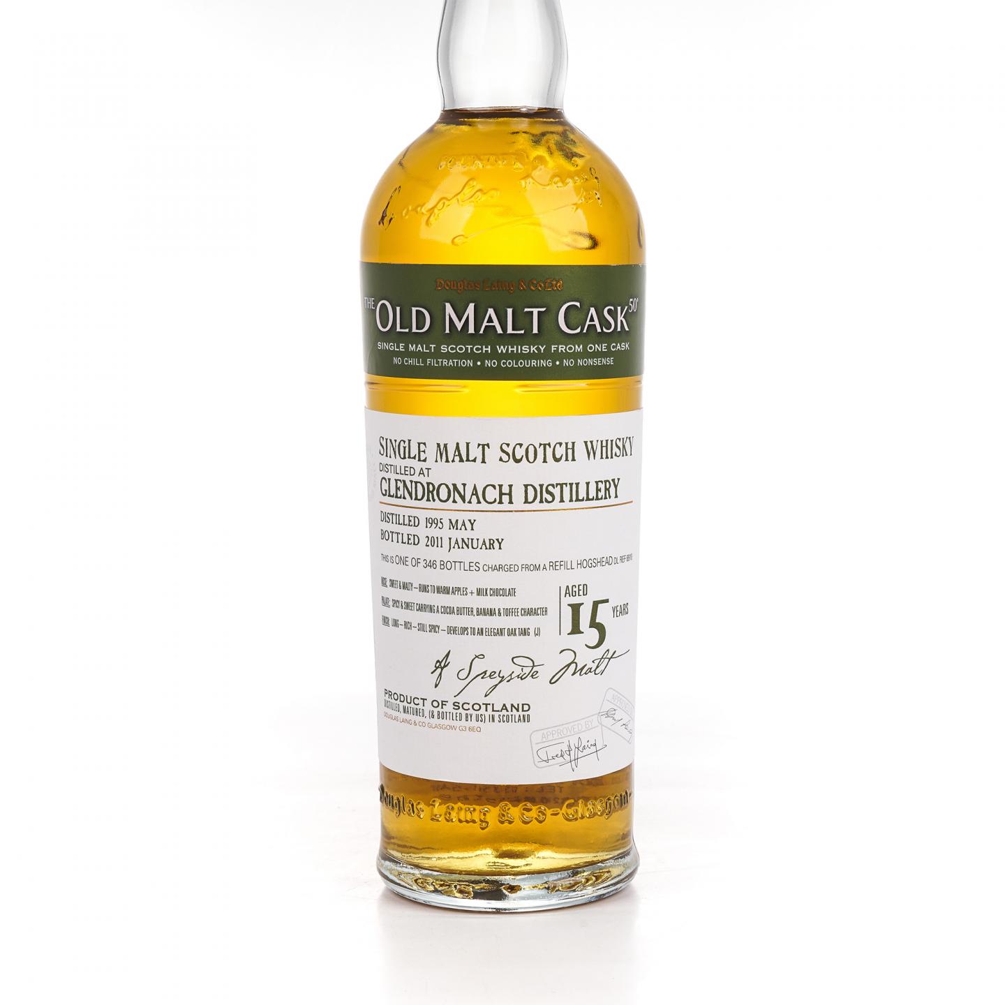 Glendronach 格兰多纳 15年 1995-2011 DL Old Malt Cask