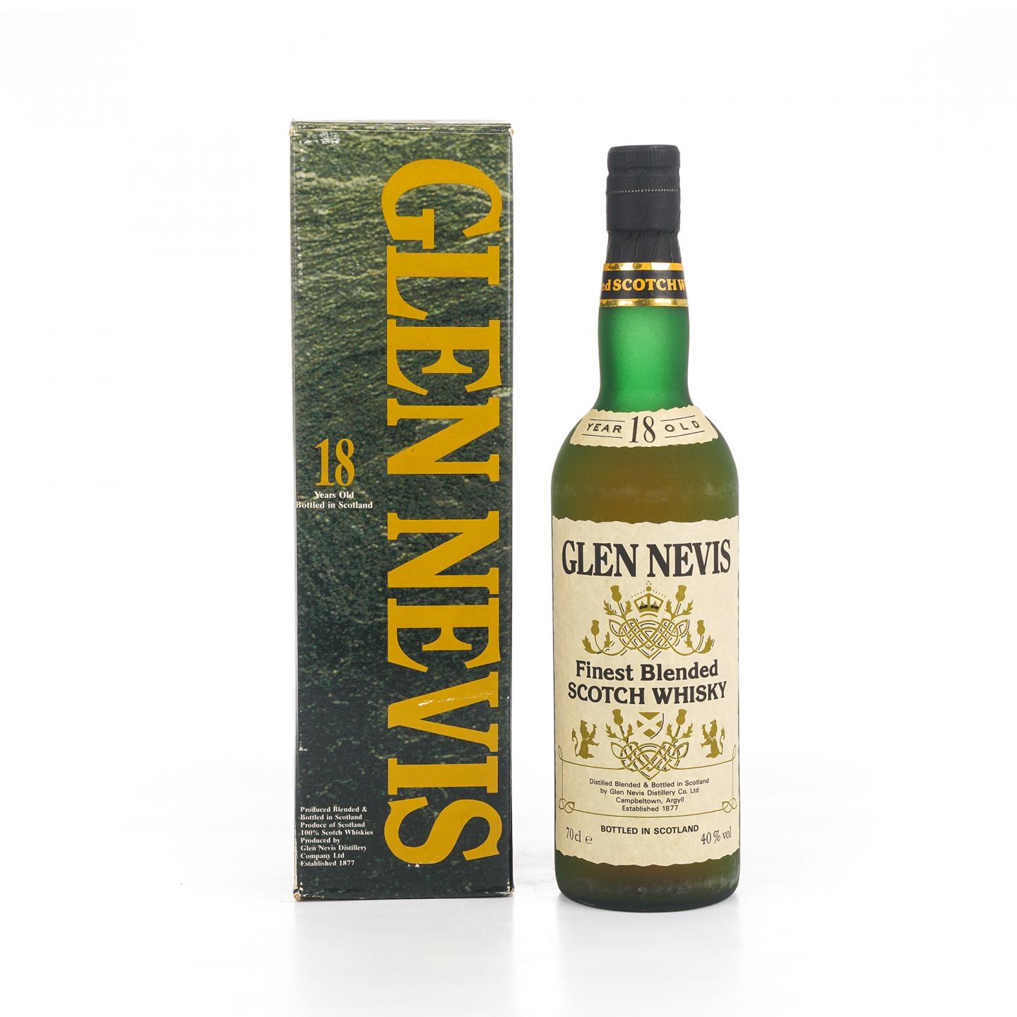 Glen Nevis 18年苏格兰调和700ml_拍卖-酒虫网
