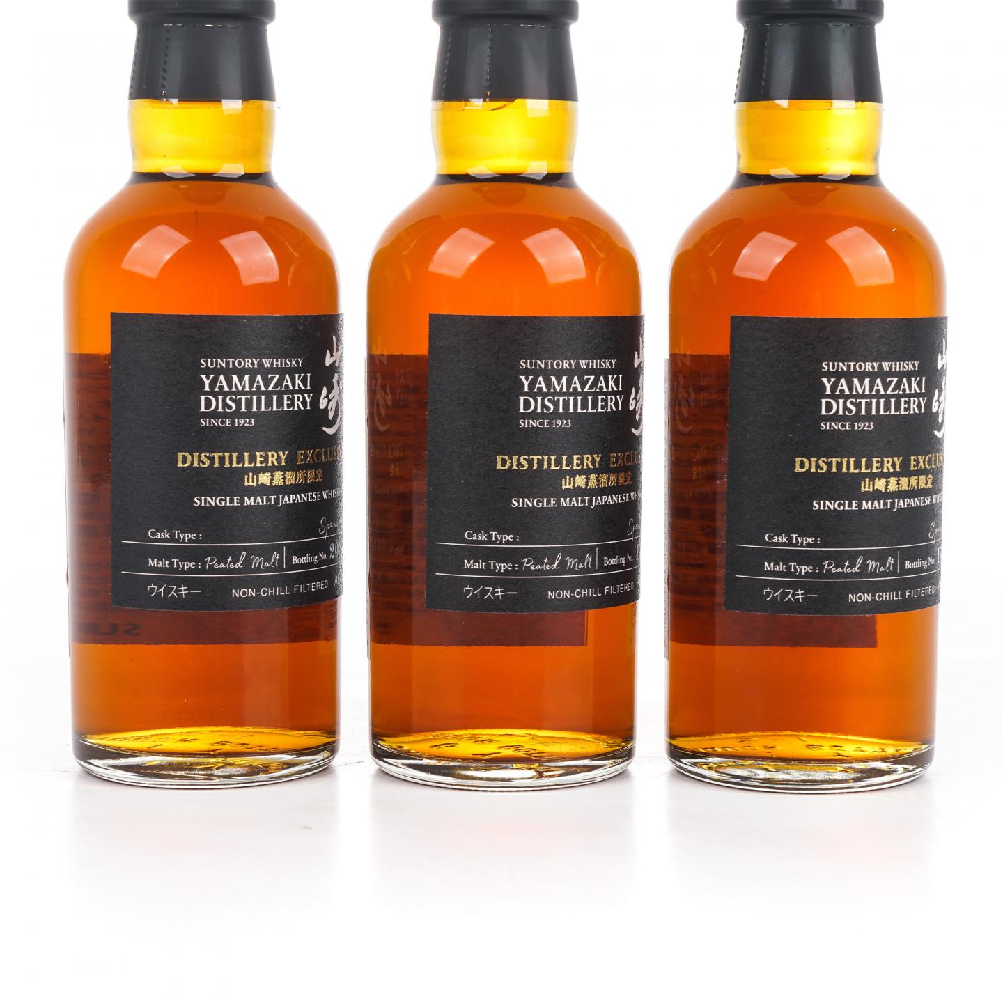 【中样】山崎蒸馏所限定 Peated Malt 180ml*3支组