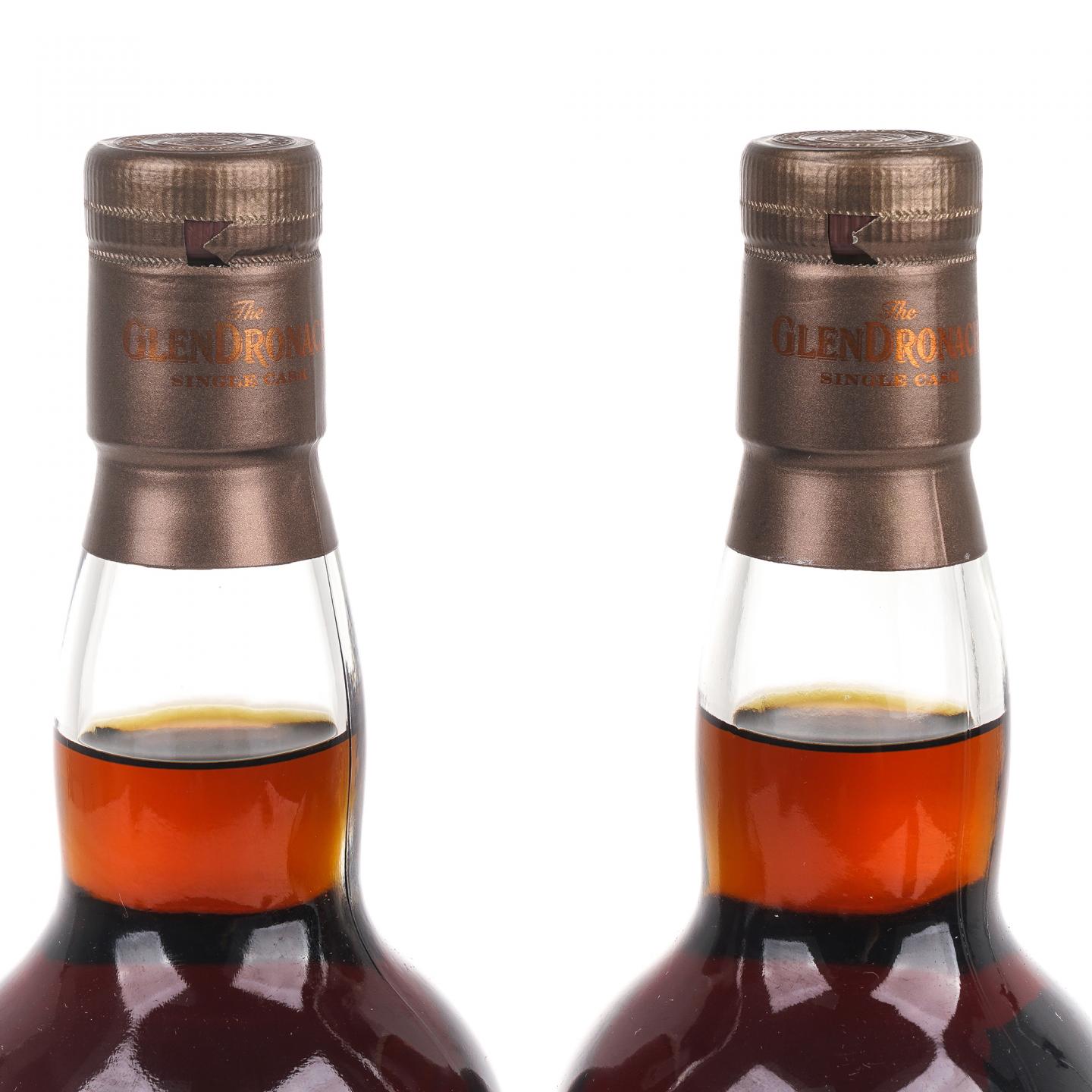 Glendronach 格兰多纳 24年 1993-2018 雪莉单桶#664 2瓶组