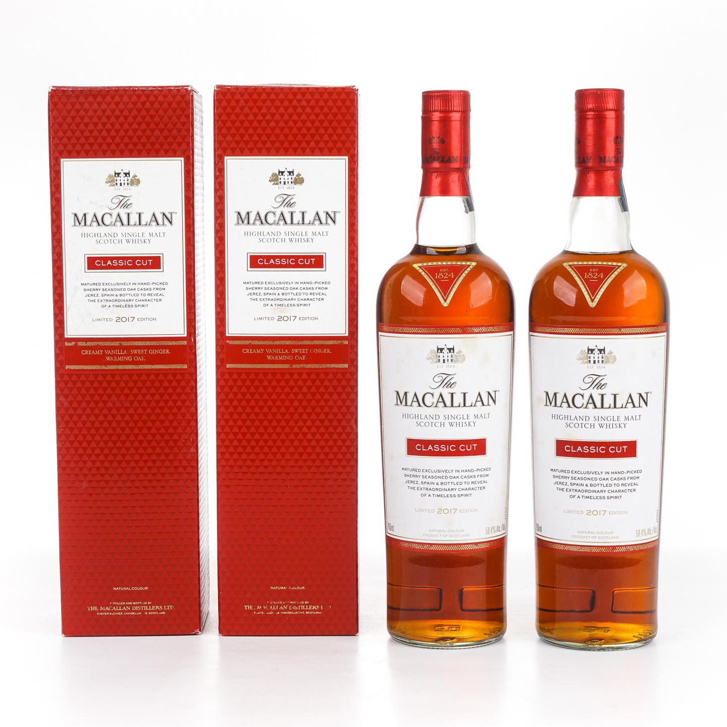 Macallan 麦卡伦 Classic Cut 2017 750ml*2瓶组