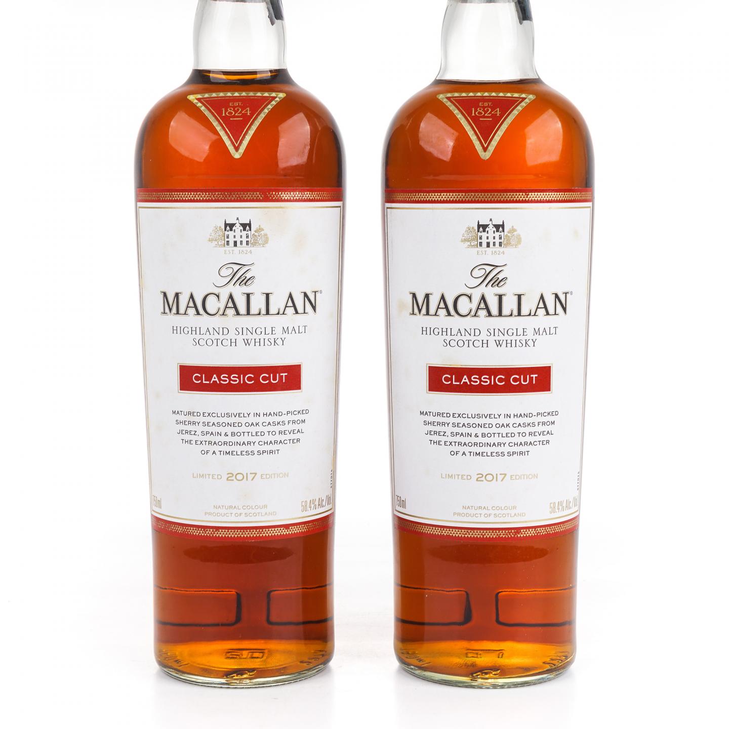 Macallan 麦卡伦 Classic Cut 2017 750ml*2瓶组