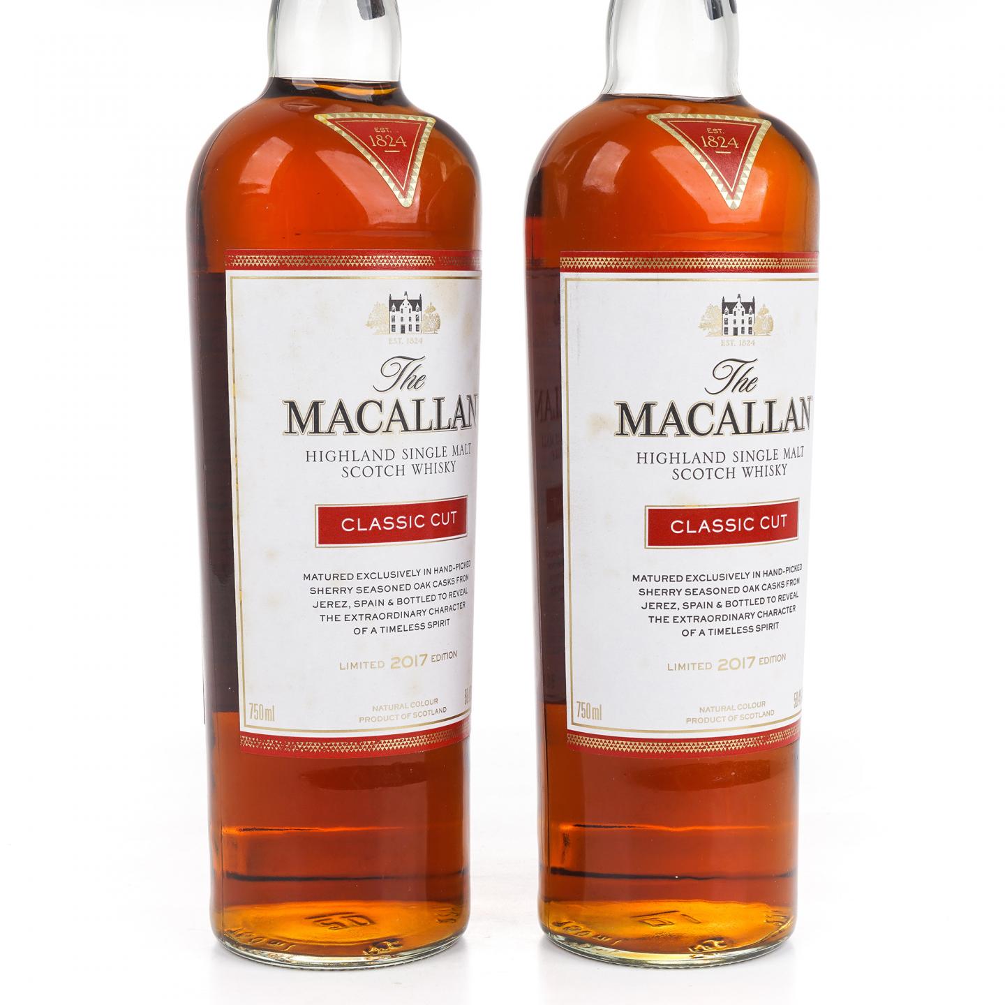 Macallan 麦卡伦 Classic Cut 2017 750ml*2瓶组