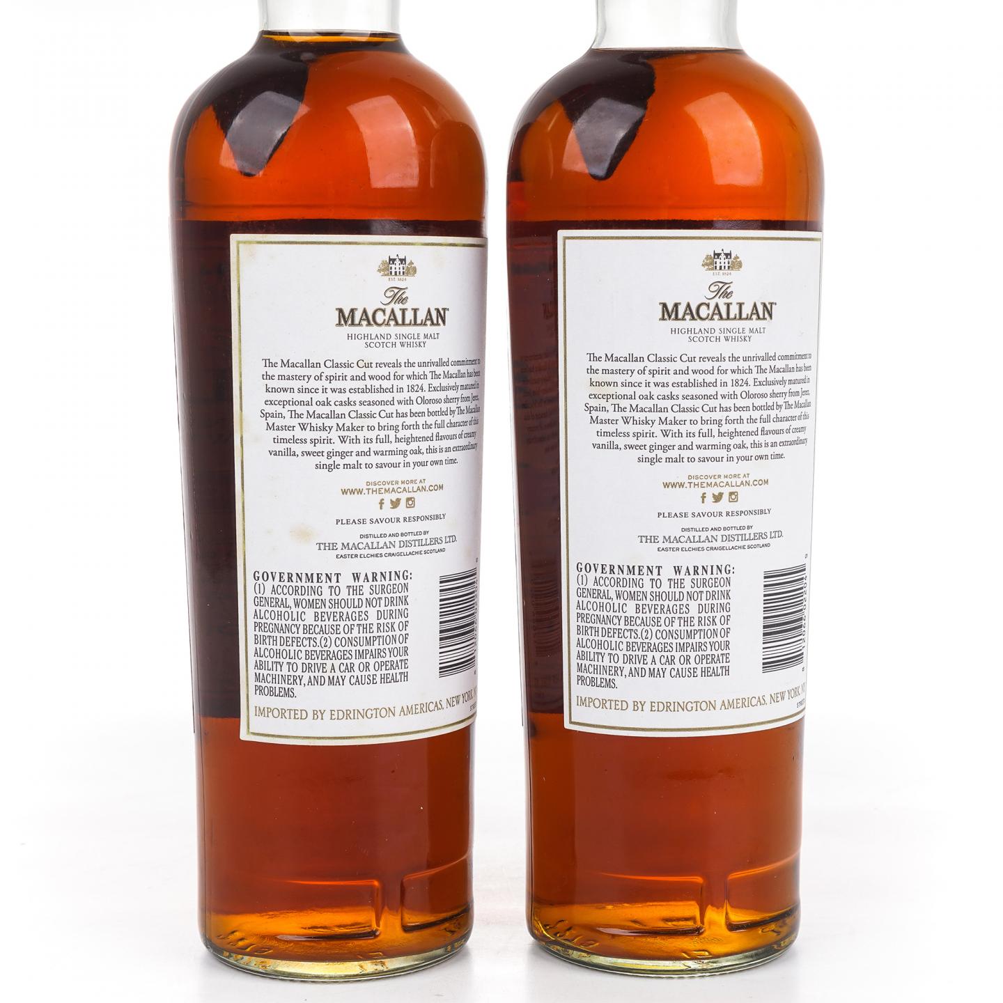 Macallan 麦卡伦 Classic Cut 2017 750ml*2瓶组