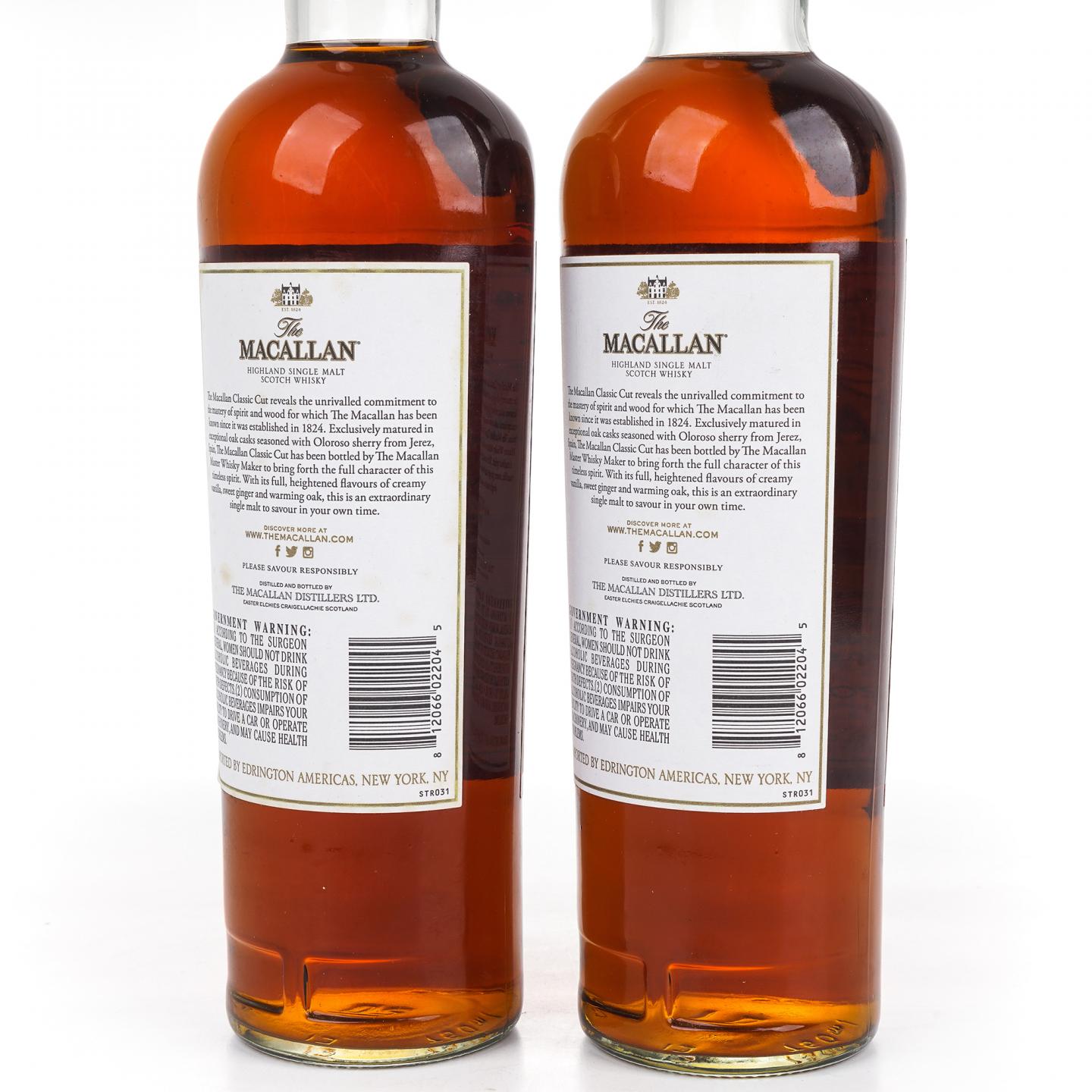 Macallan 麦卡伦 Classic Cut 2017 750ml*2瓶组