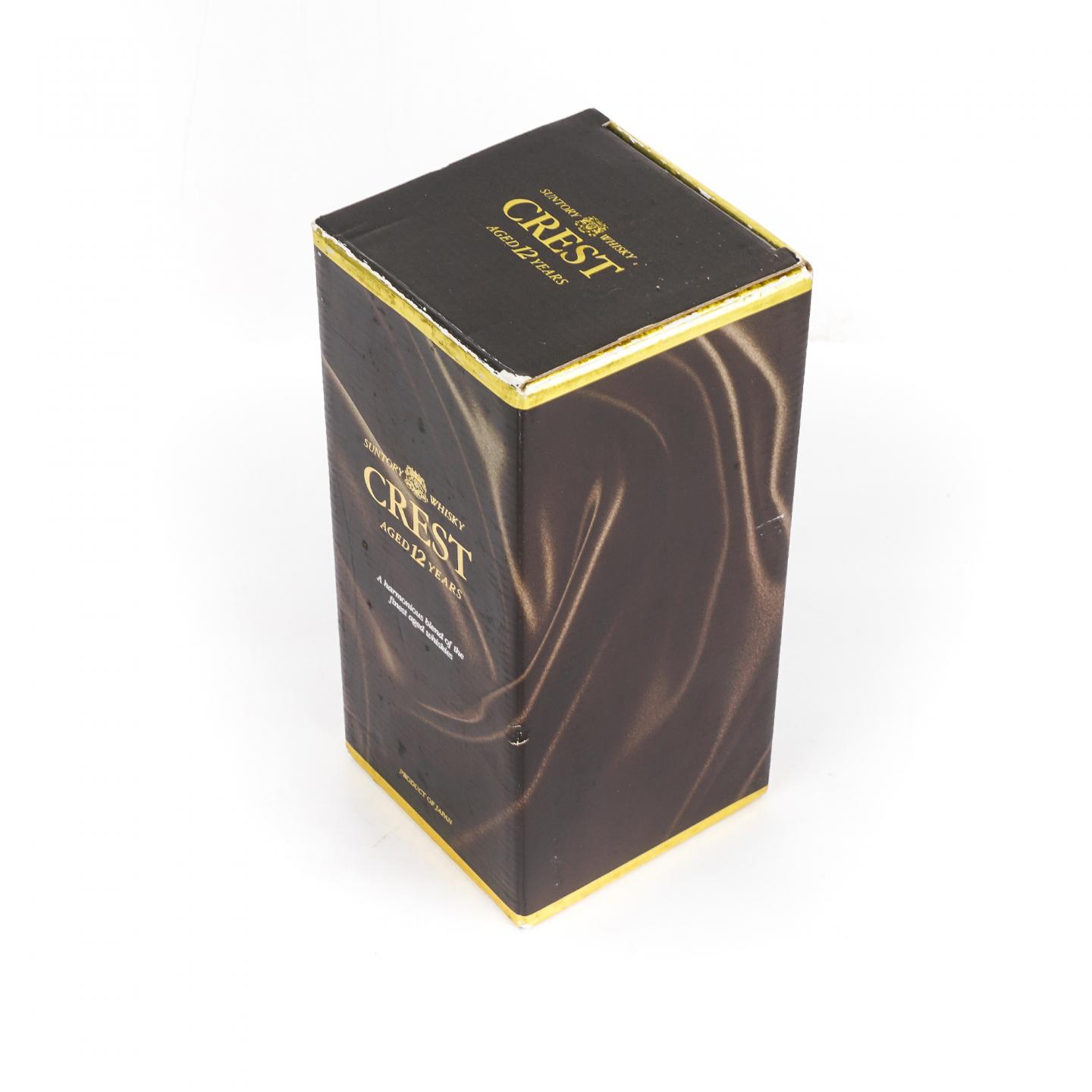 三得利 Crest 12年 金狮标 2瓶组 750ml/700ml