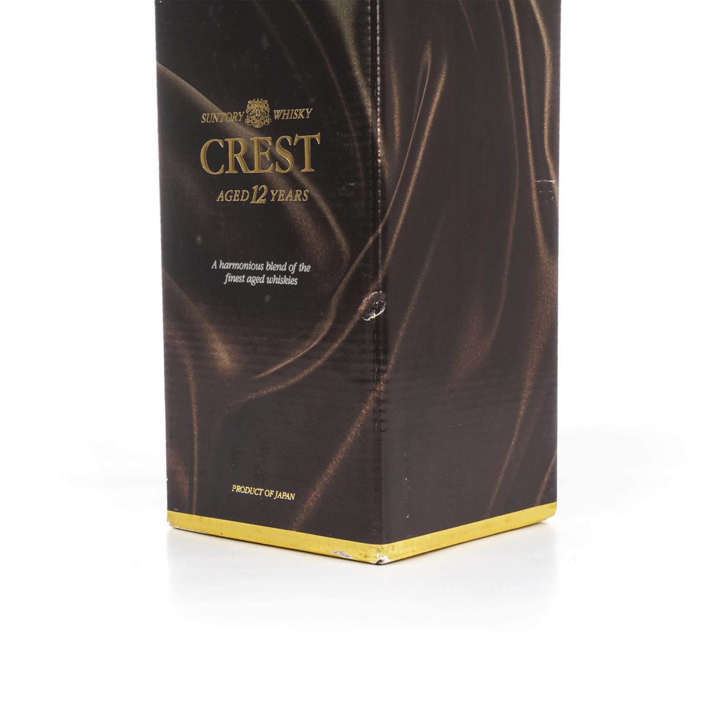 三得利 Crest 12年 金狮标 2瓶组 750ml/700ml