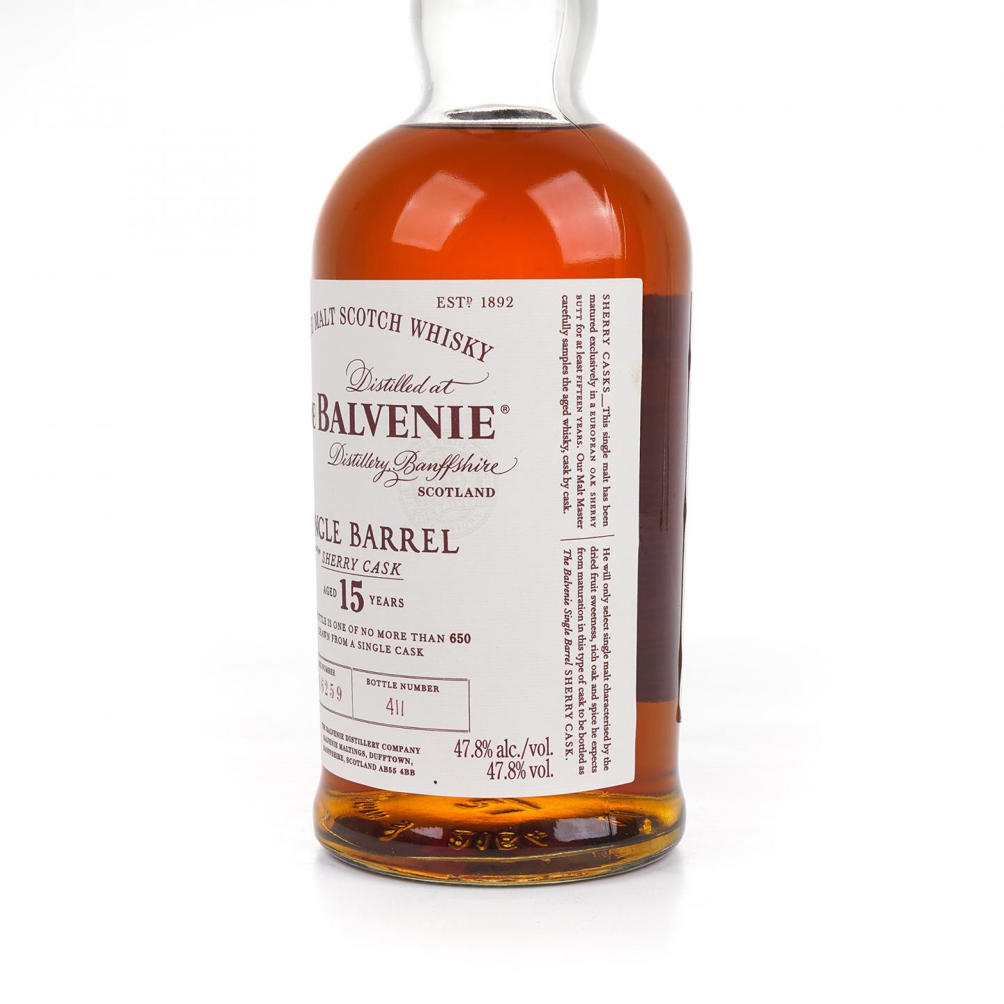 Balvenie 百富 15年 2014 雪莉单桶#16259