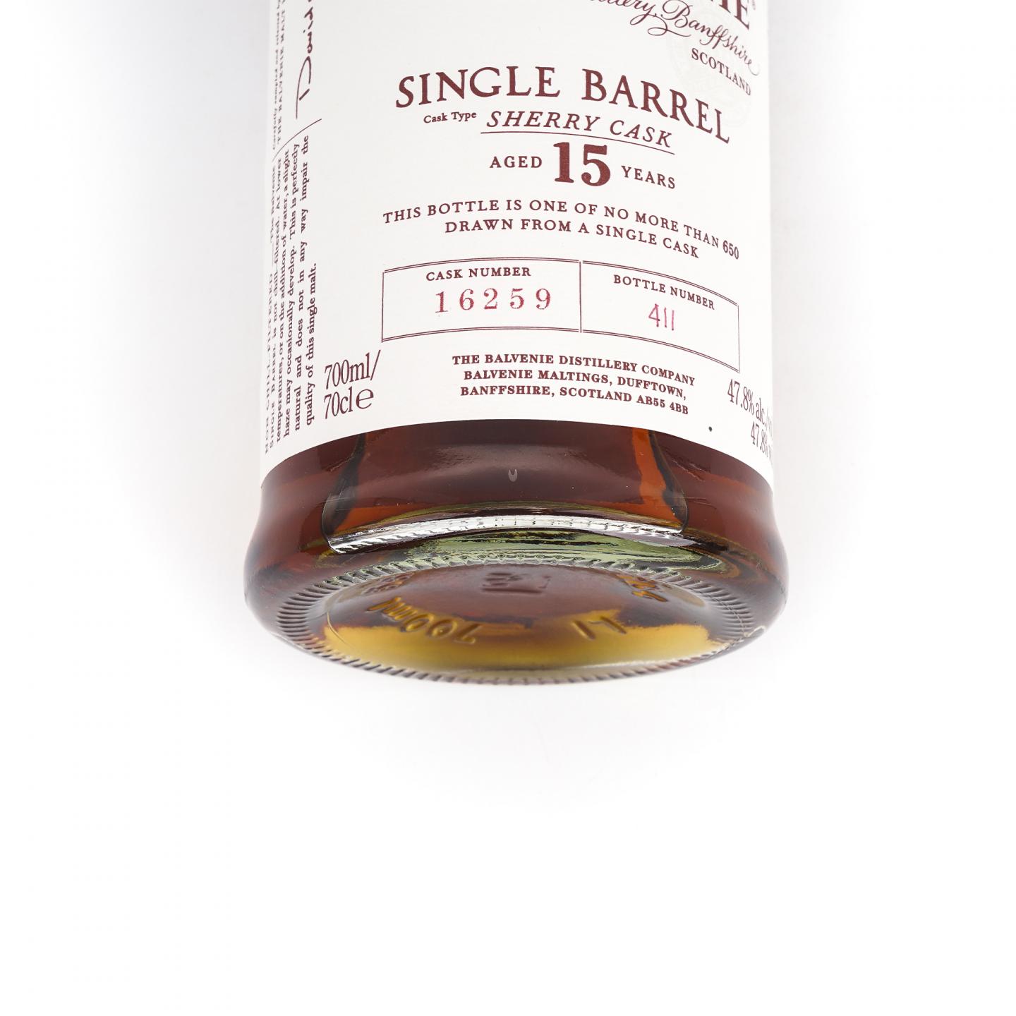 Balvenie 百富 15年 2014 雪莉单桶#16259