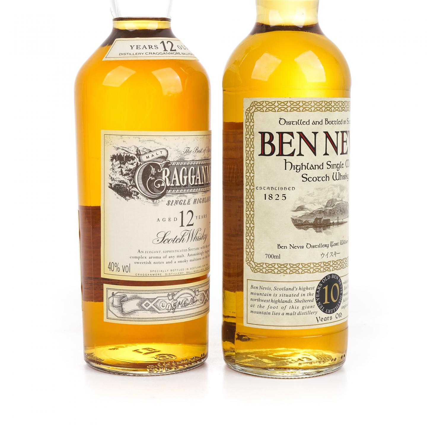 克莱根摩 12年/本尼维斯 10年 750ml+700ml 2瓶组