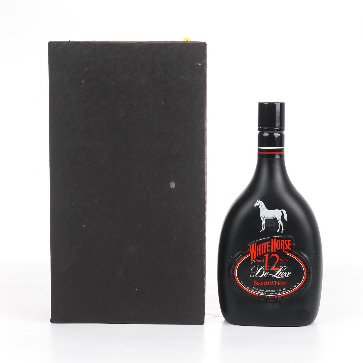 白马 12年 1980s 特级 黑瓷瓶 750ML