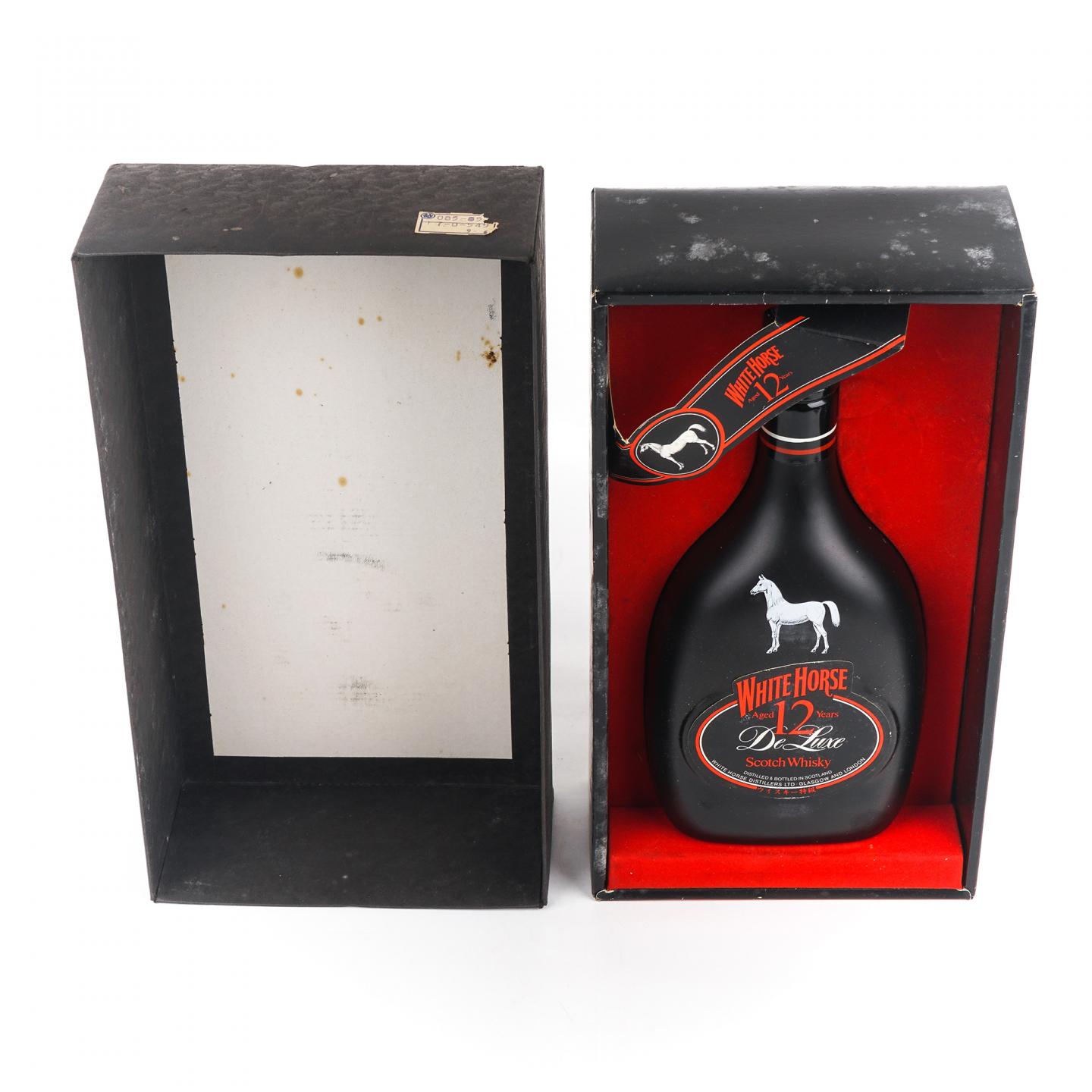 白马 12年 1980s 特级 黑瓷瓶 750ML