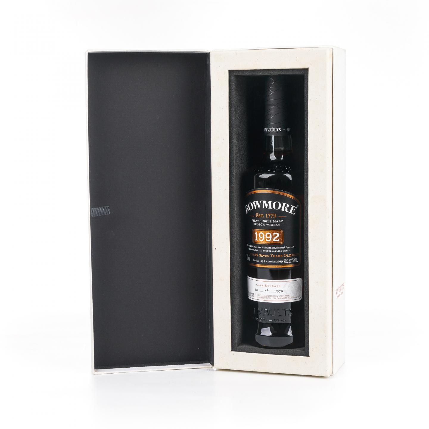Bowmore 波摩 27年 1992-2019 行货
