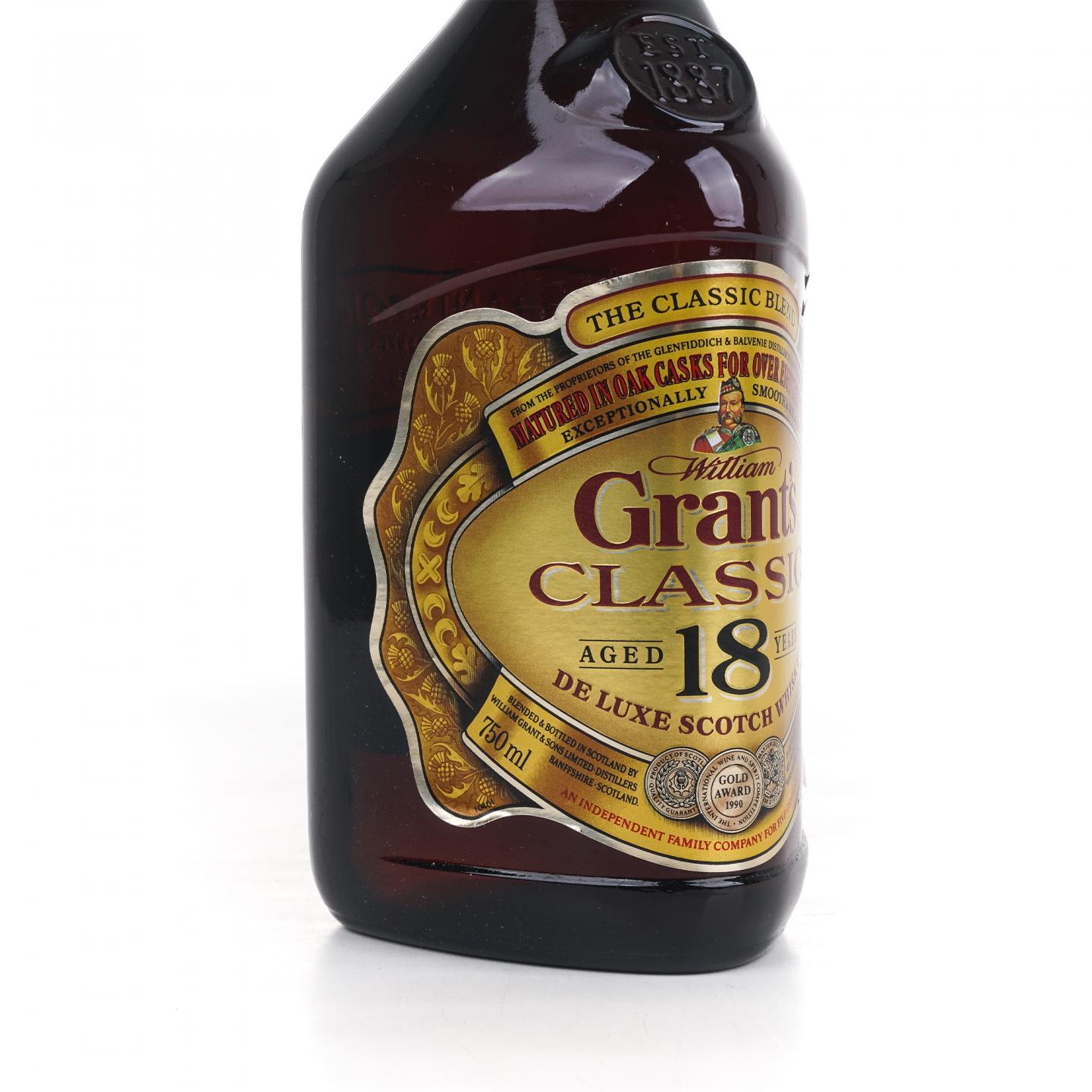 William Grant's 18年 Classic 苏格兰调和 750ml