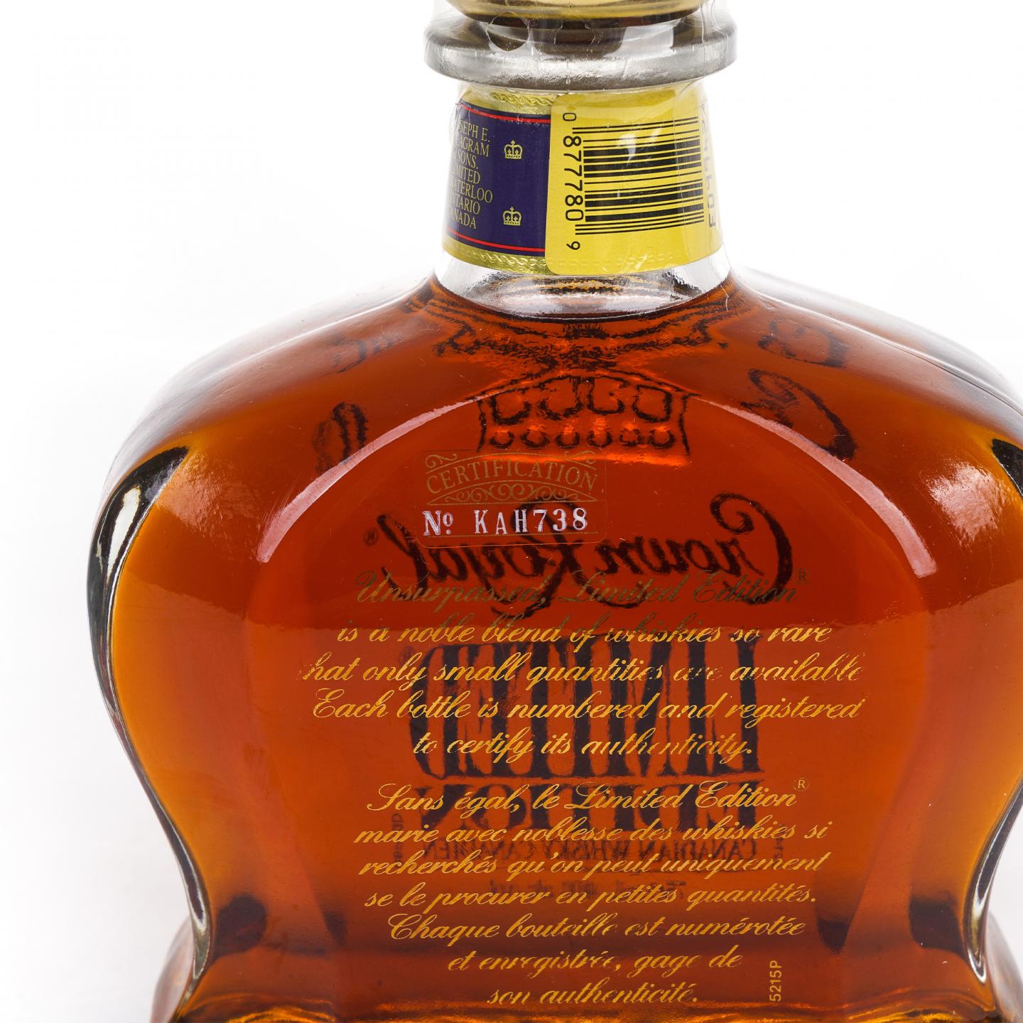 Crown Royal 加拿大皇冠 750ml