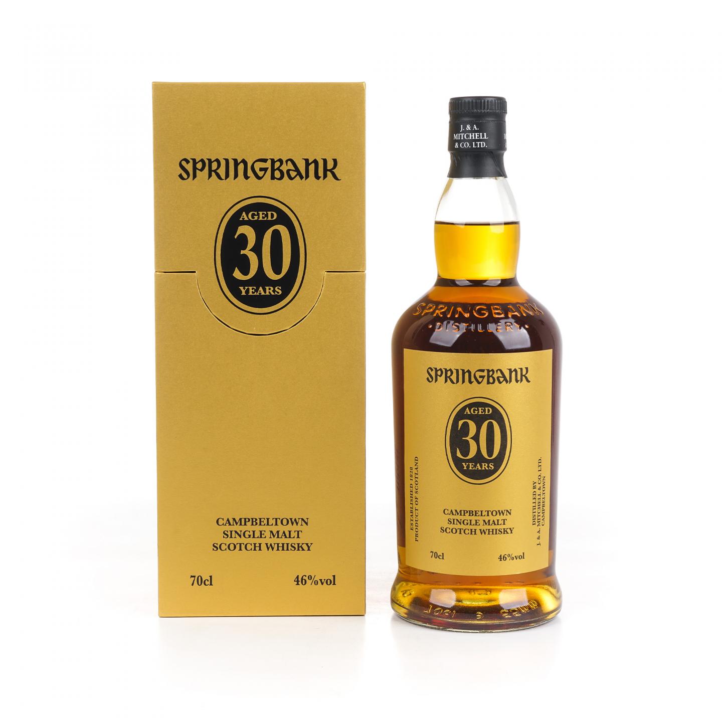 Springbank 云顶 30年 2025版