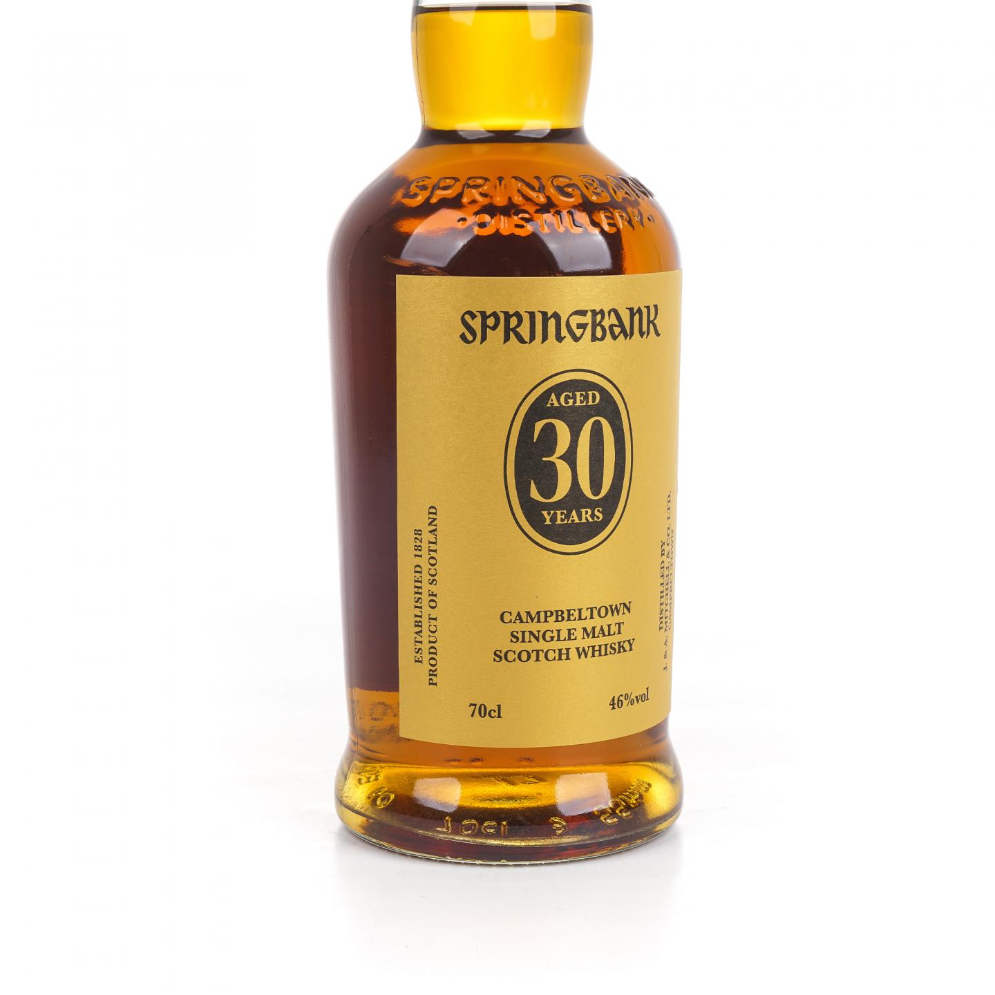Springbank 云顶 30年 2025版