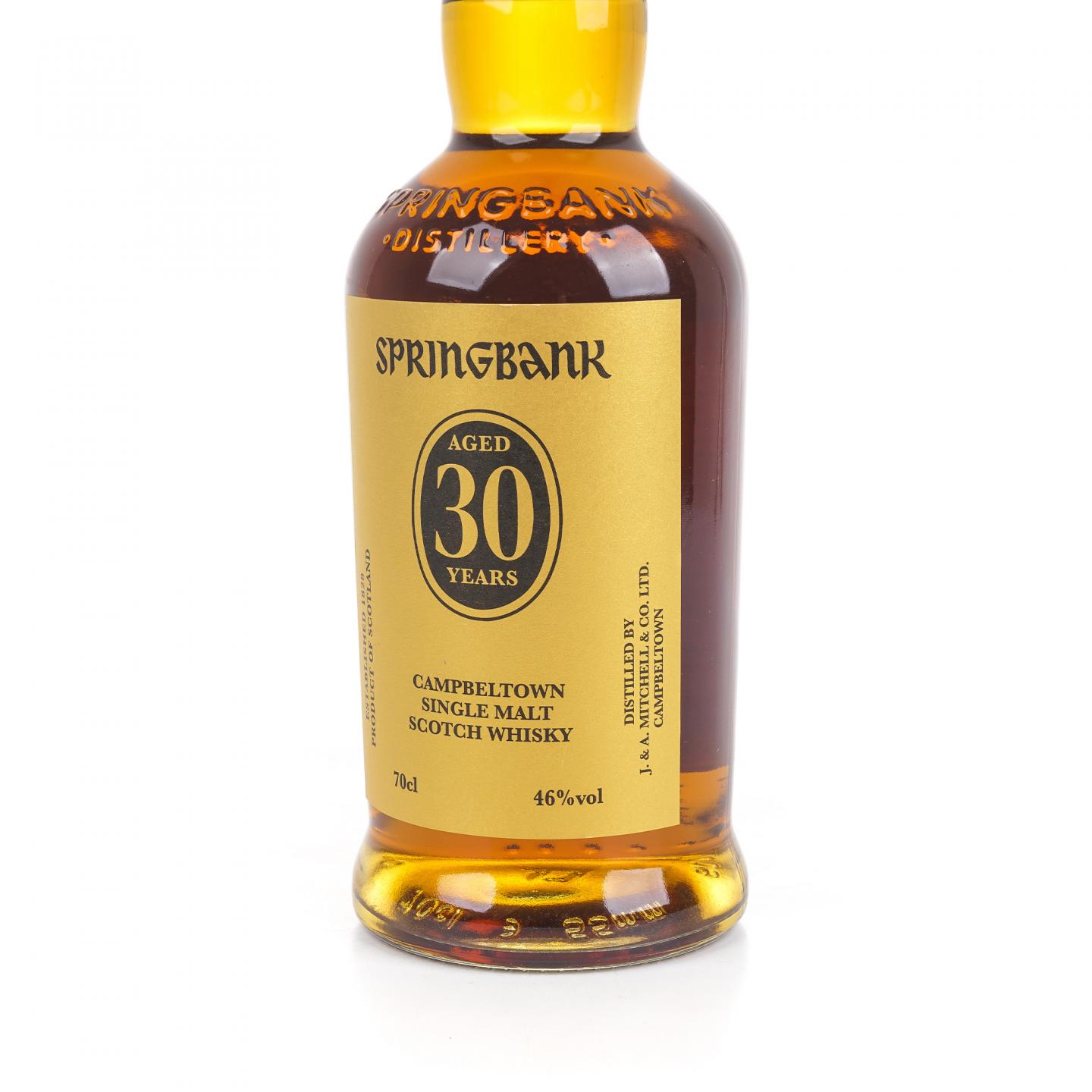 Springbank 云顶 30年 2025版