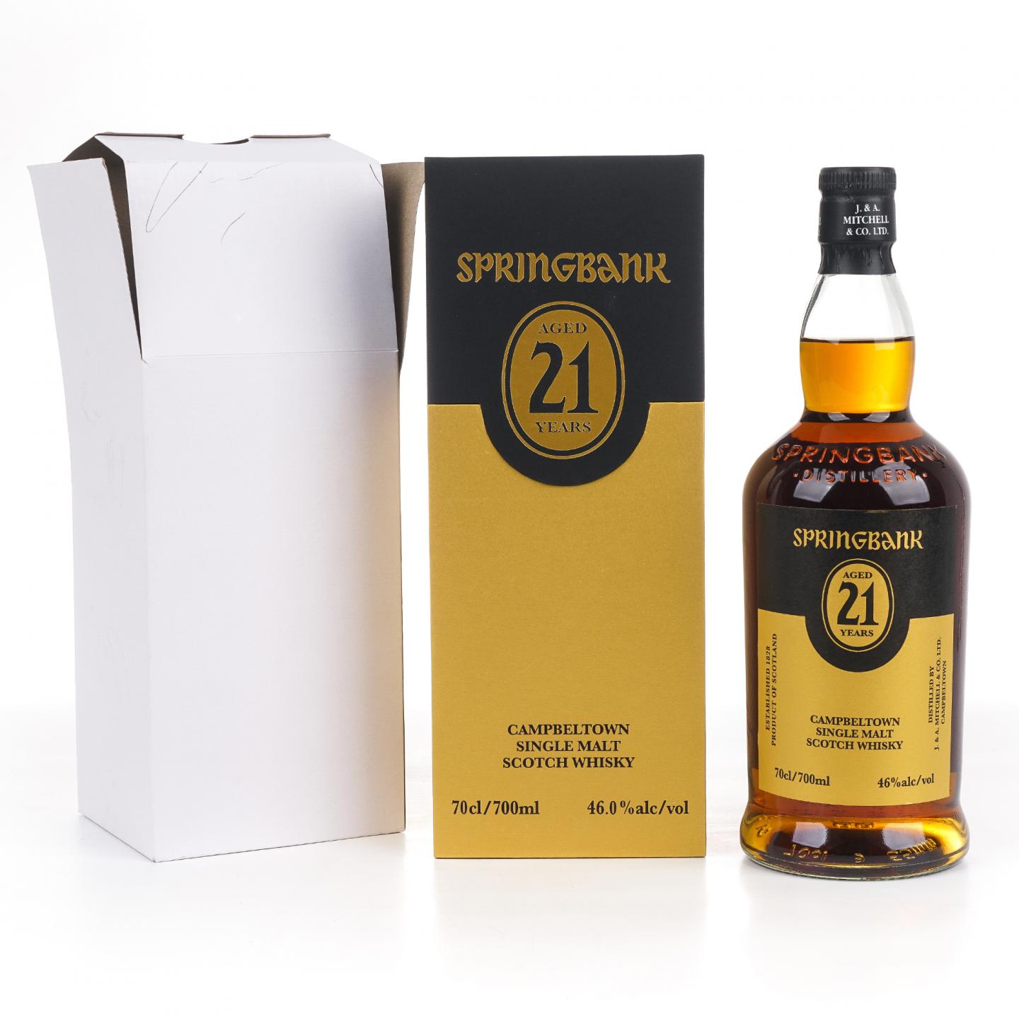 Springbank 云顶 21年 2025版
