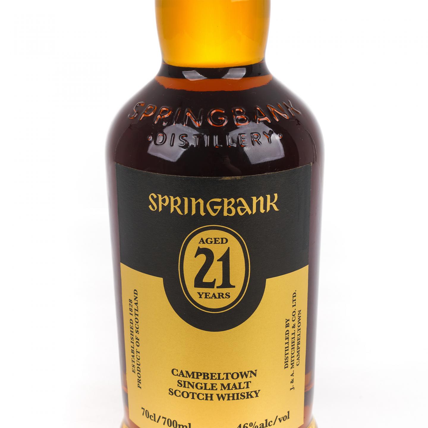 Springbank 云顶 21年 2025版