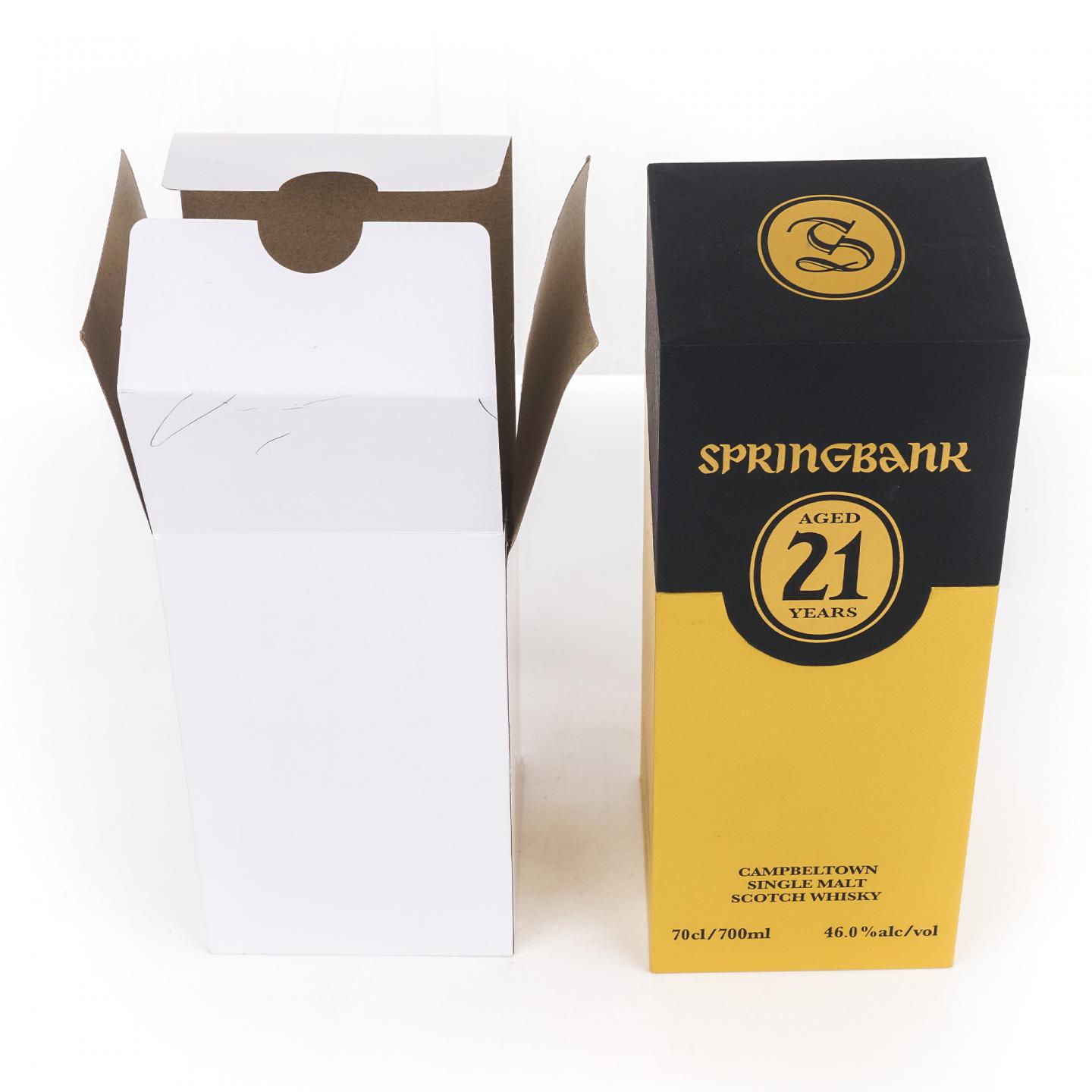 Springbank 云顶 21年 2025版
