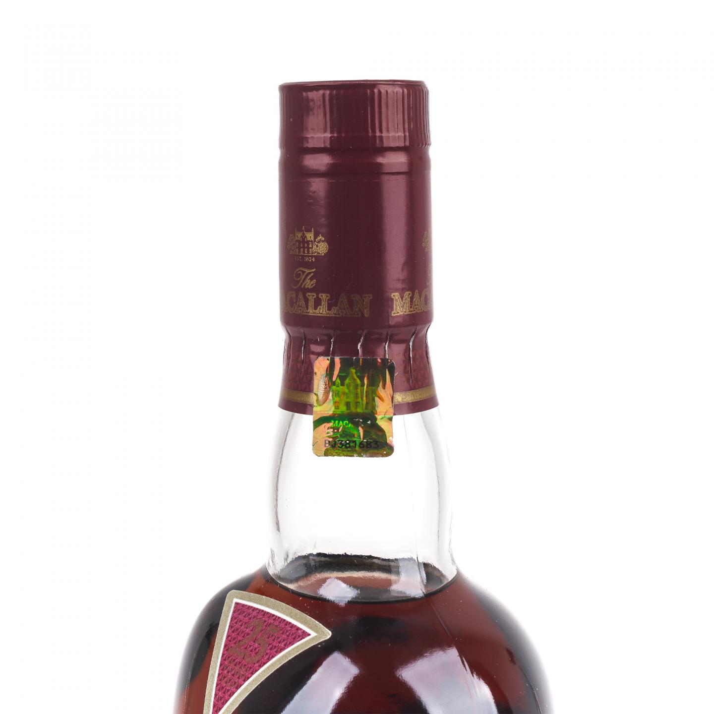 Macallan 麦卡伦 25年 红腰带 木盒