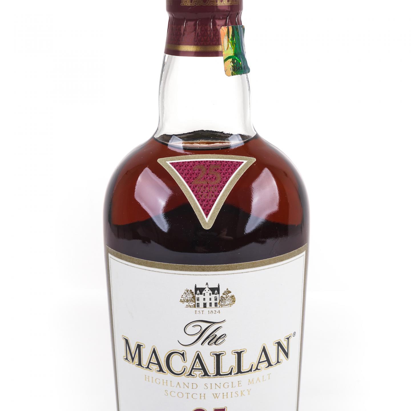 Macallan 麦卡伦 25年 红腰带 木盒