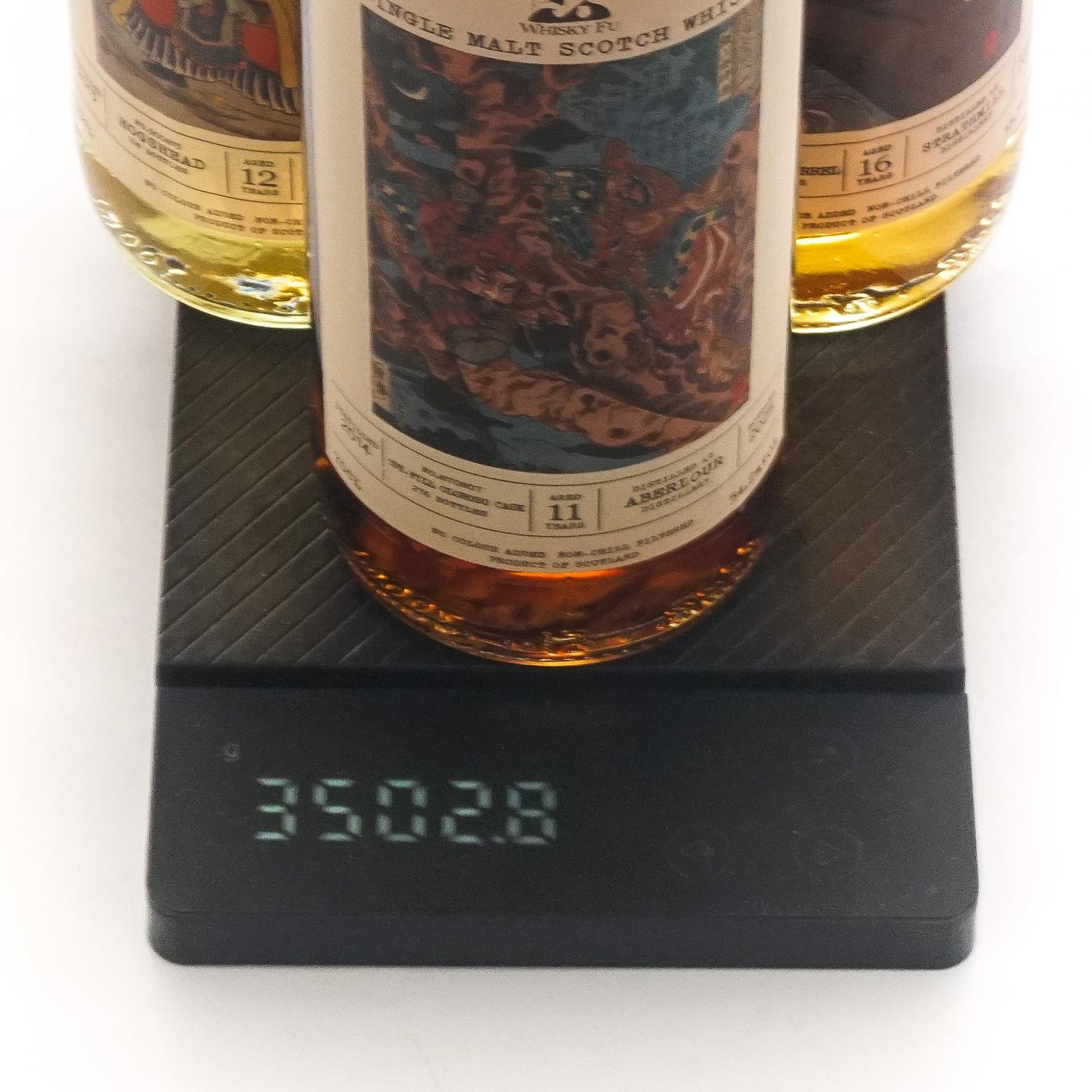 本尼维斯 12年/雅伯莱 11年/斯特拉斯米尔 16年 通俗水浒传豪杰系列 3瓶组*700ML