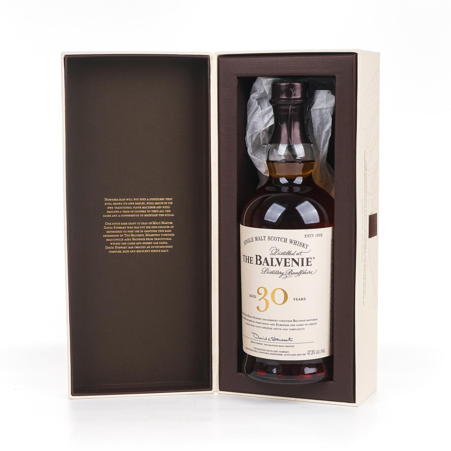 Balvenie 百富 30年 David Stewart 700ml