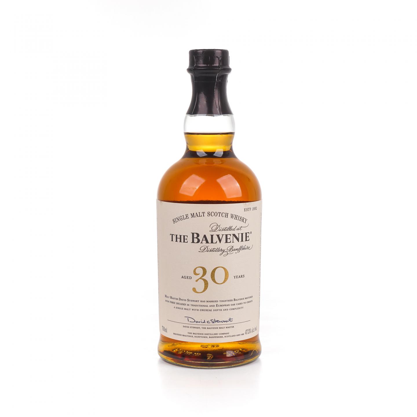 Balvenie 百富 30年 David Stewart 700ml