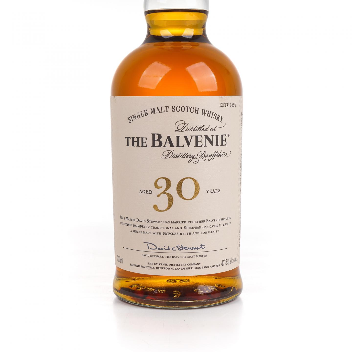 Balvenie 百富 30年 David Stewart 700ml