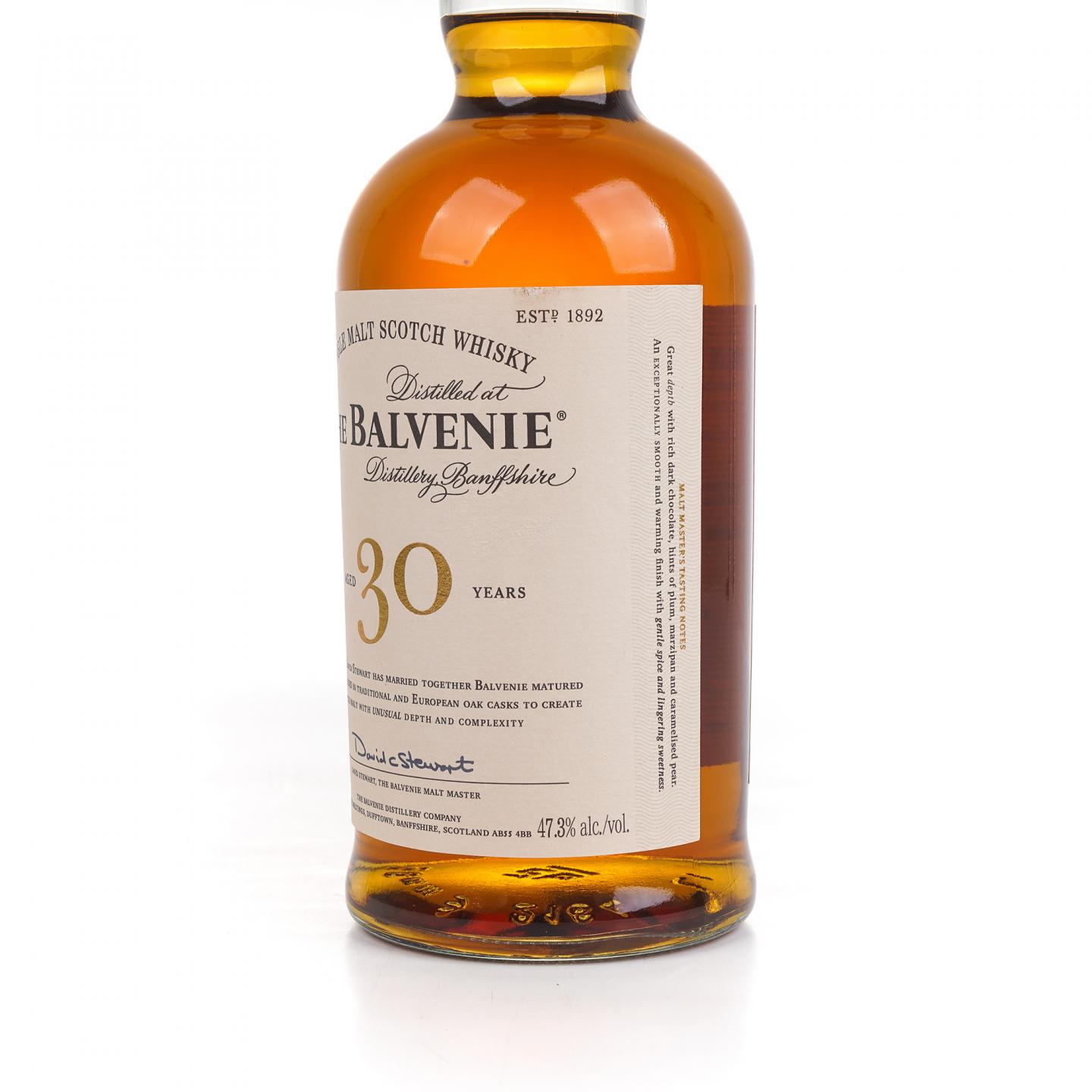 Balvenie 百富 30年 David Stewart 700ml