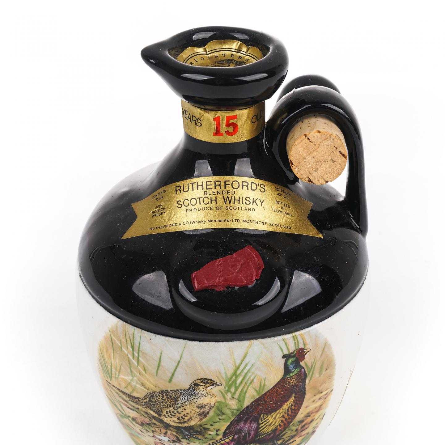卢瑟福 15年 苏格兰调和 陶瓷瓶 750ml