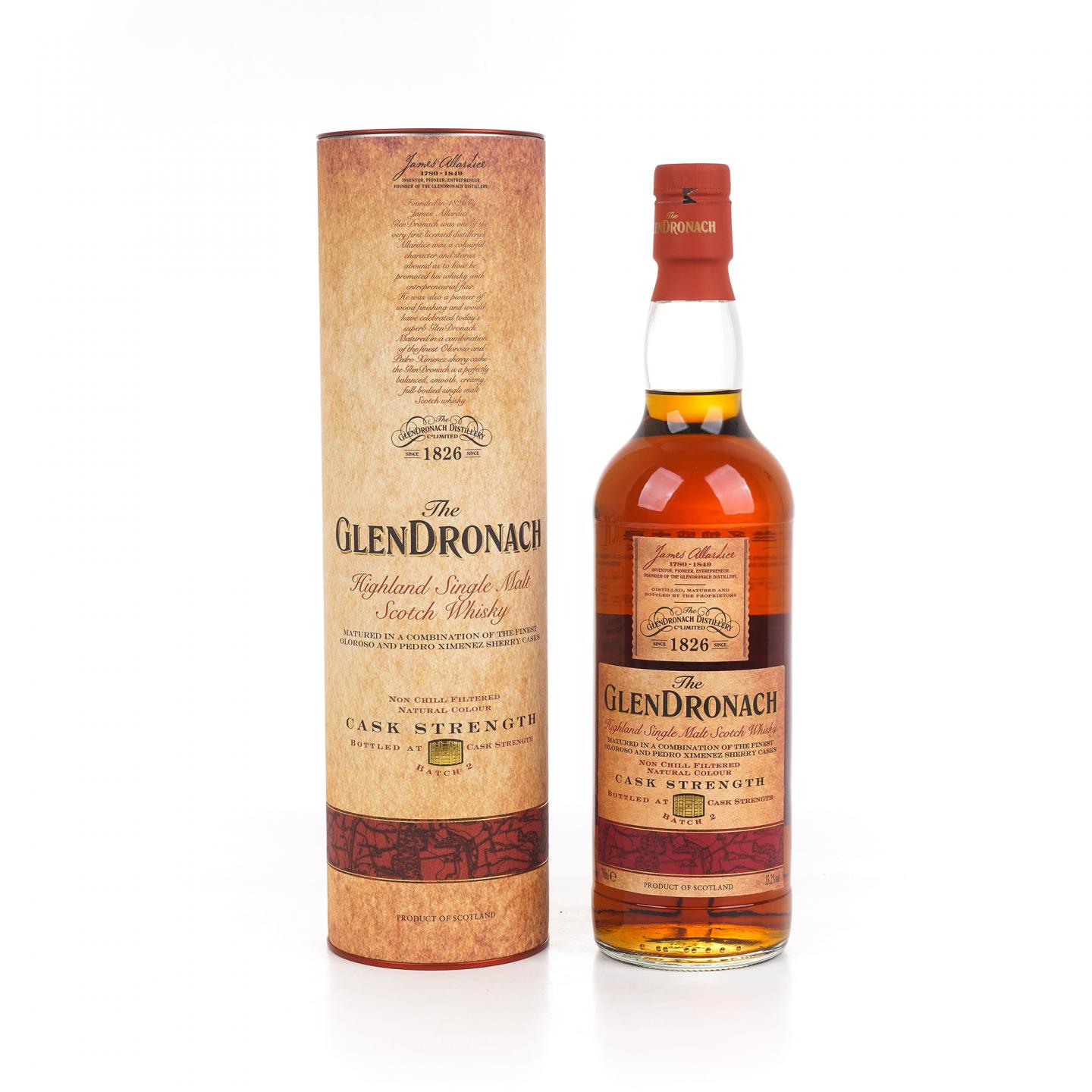 Glendronach 格兰多纳 2013 桶强 Batch 2 古仓行货