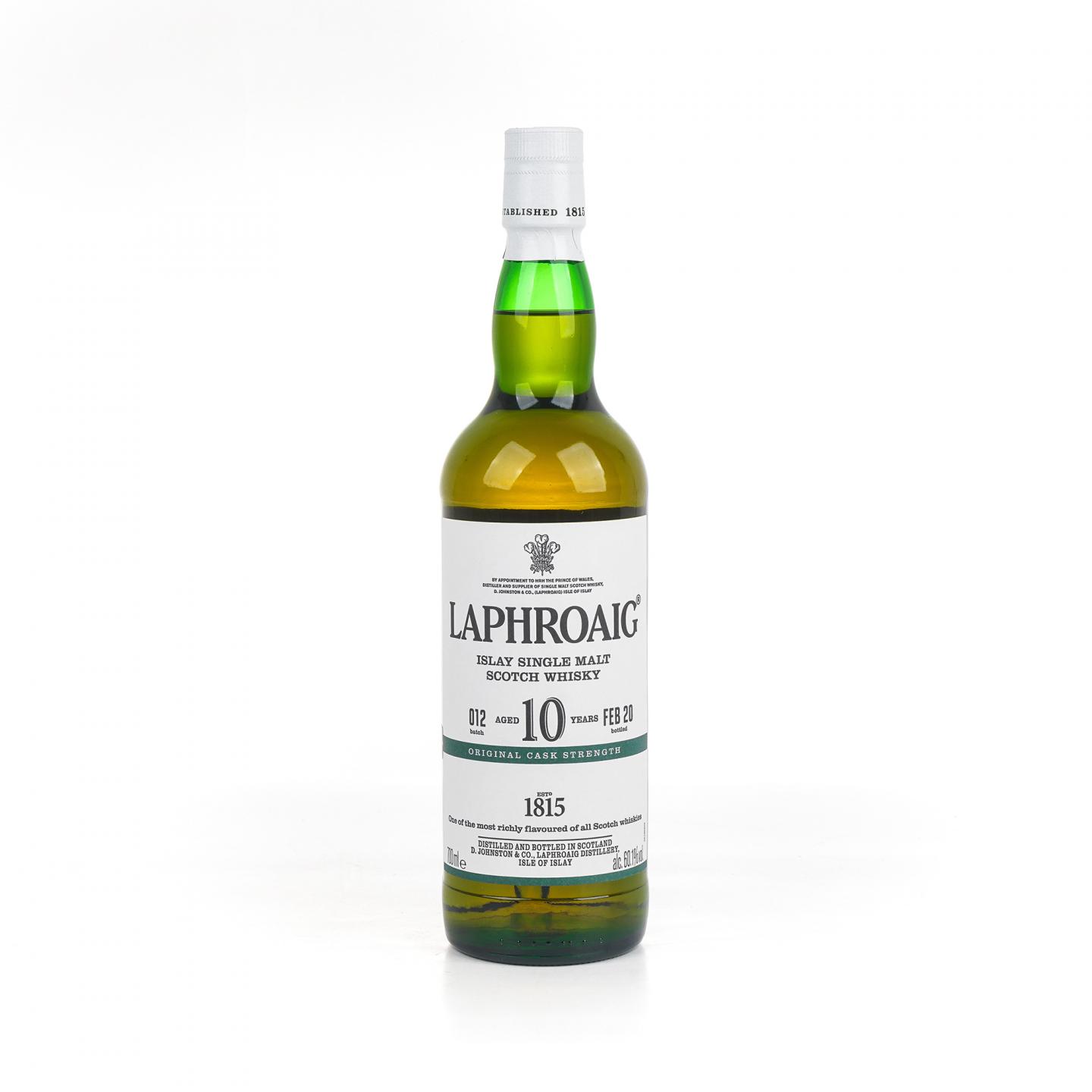 Laphroaig 拉弗格 10年 Batch 012 桶强 2020 行货
