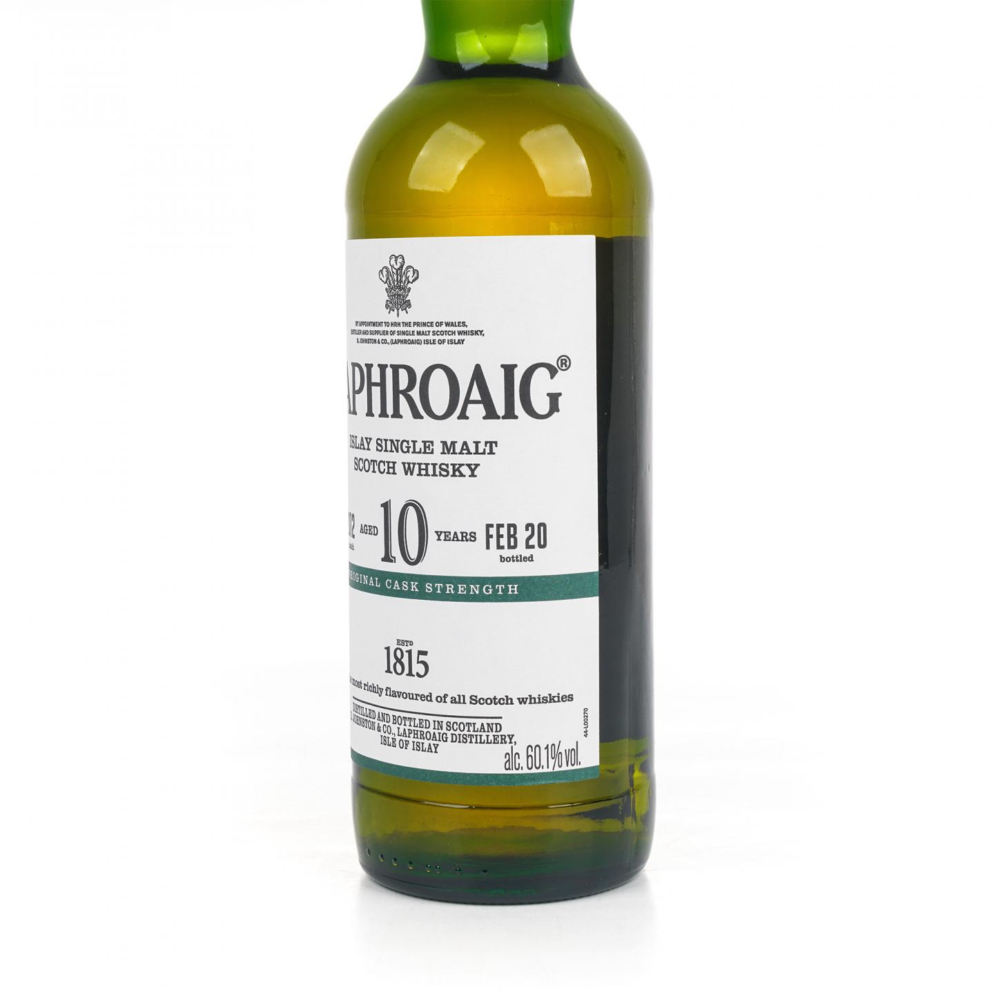 Laphroaig 拉弗格 10年 Batch 012 桶强 2020 行货