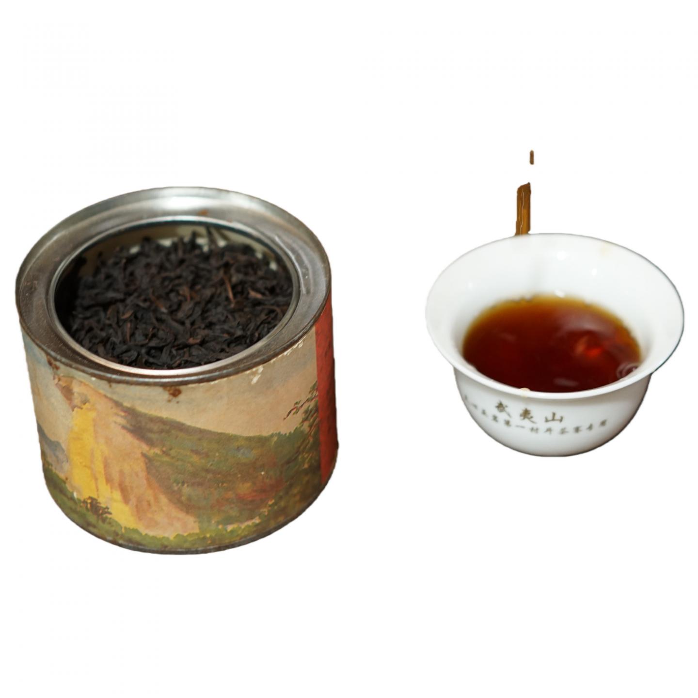 1990年代 武夷山市茶叶总厂 正岩铁罗汉 一罐*75g 干仓