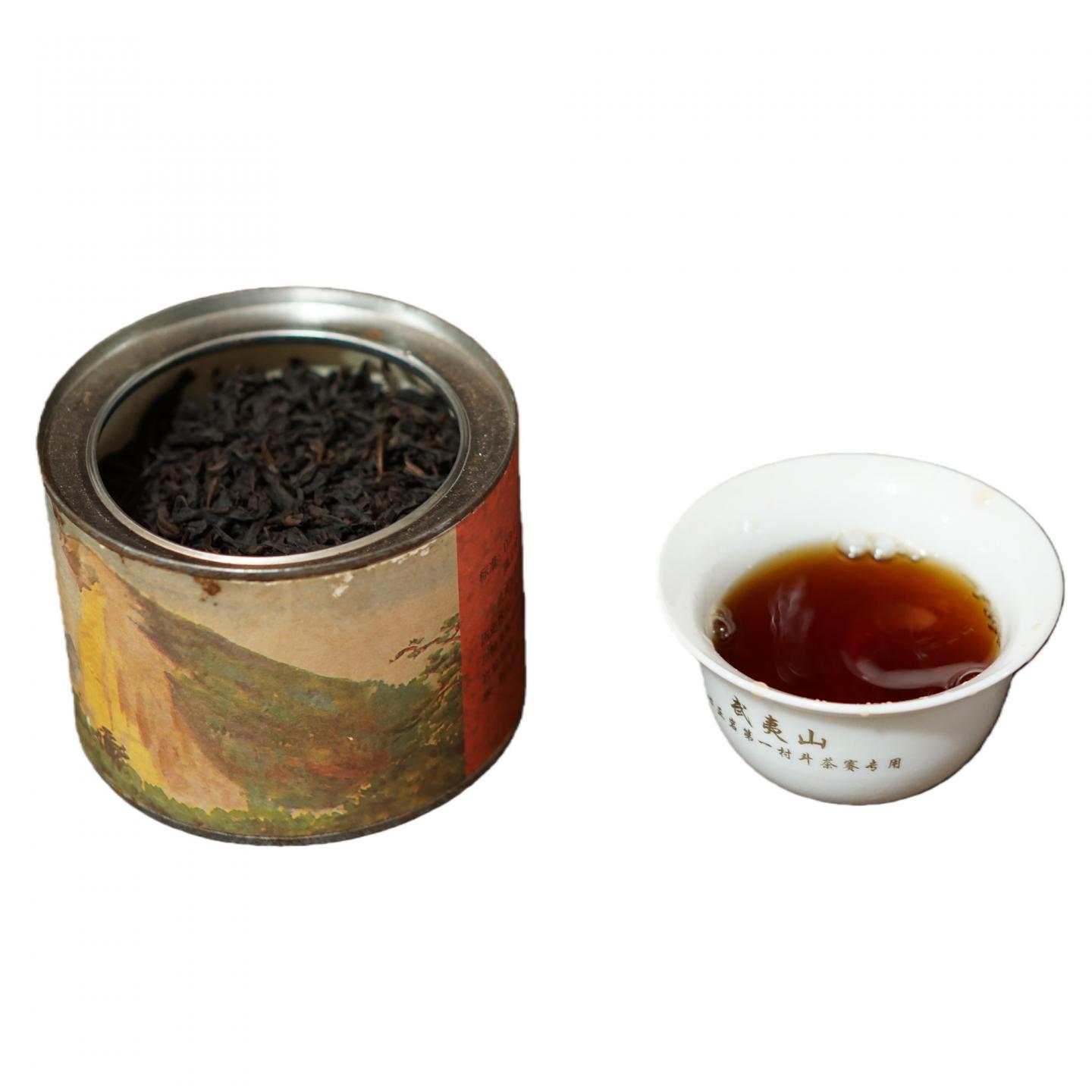 1990年代 武夷山市茶叶总厂 正岩铁罗汉 一罐*75g 干仓