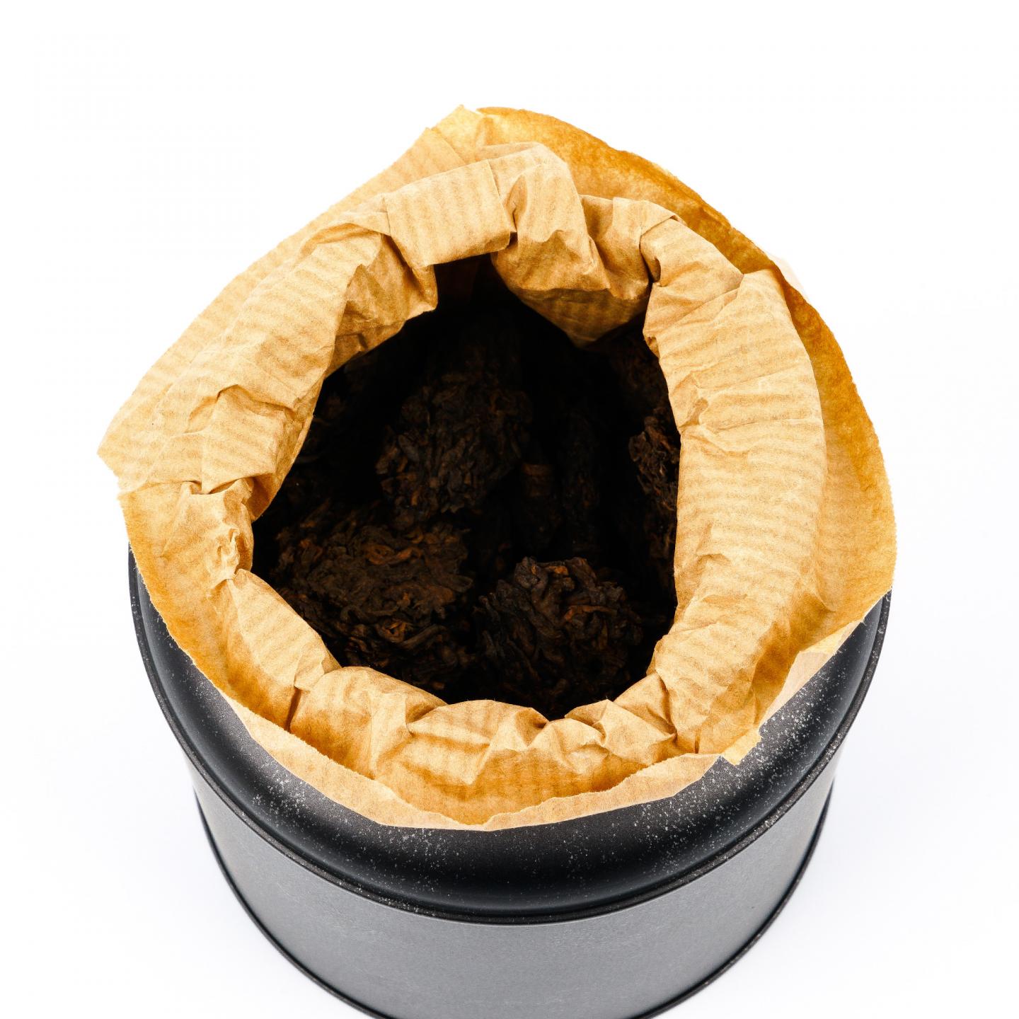 2000年 云南勐海 陈年老茶头 干仓